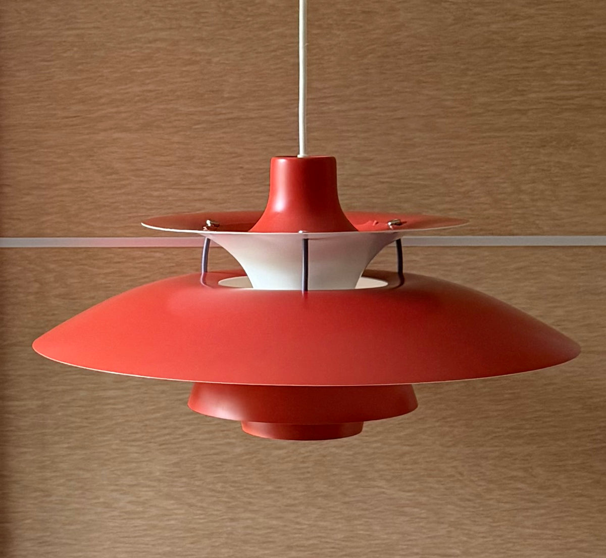 Original PH 5 pendant lamp. Poul Henningsen for Louis Poulsen