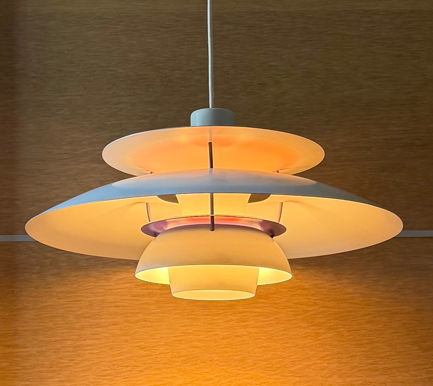 Original PH 5 pendant lamp. Poul Henningsen for Louis Poulsen
