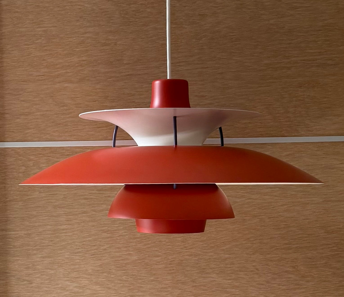 Original PH 5 pendant lamp. Poul Henningsen for Louis Poulsen