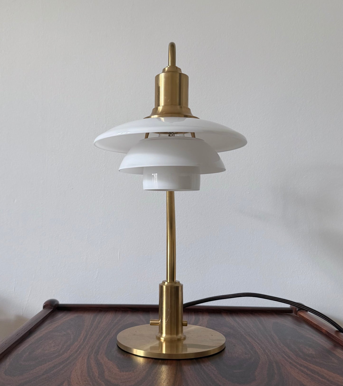 Original PH 2/2 ‘Question Mark’ table lamp. Poul Henningsen for Louis Poulsen