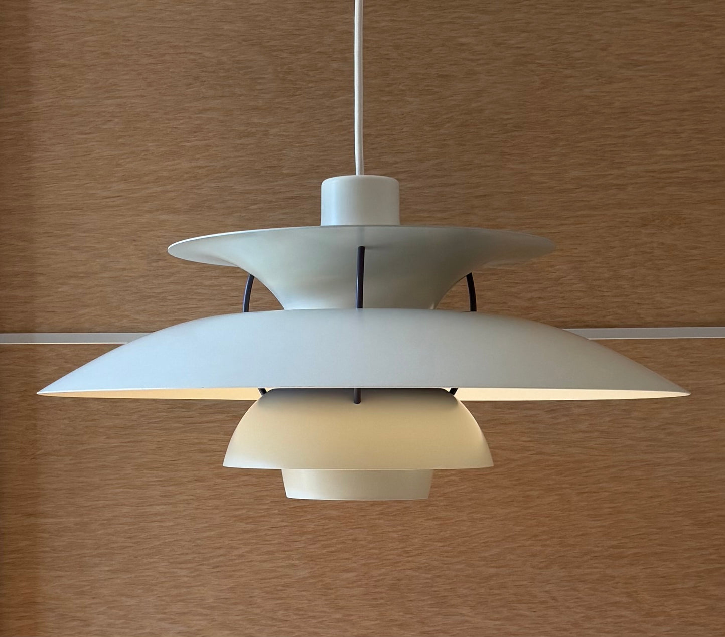 Original PH 5 pendant lamp. Poul Henningsen for Louis Poulsen