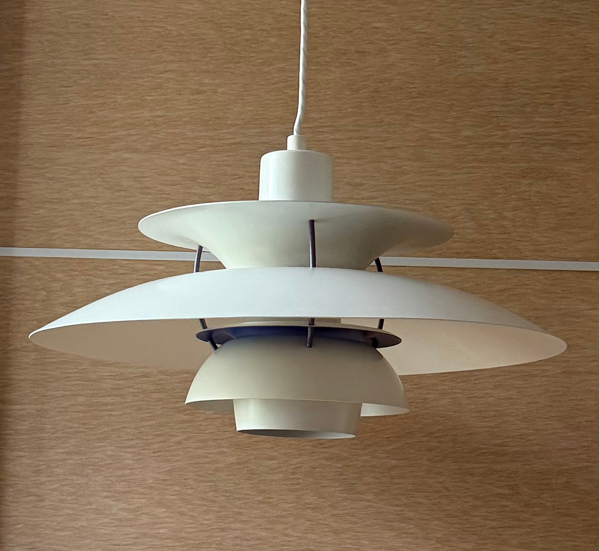 Original PH 5 pendant lamp. Poul Henningsen for Louis Poulsen