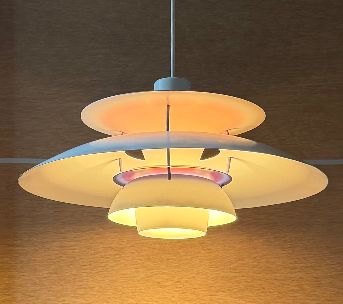 Original PH 5 pendant lamp. Poul Henningsen for Louis Poulsen