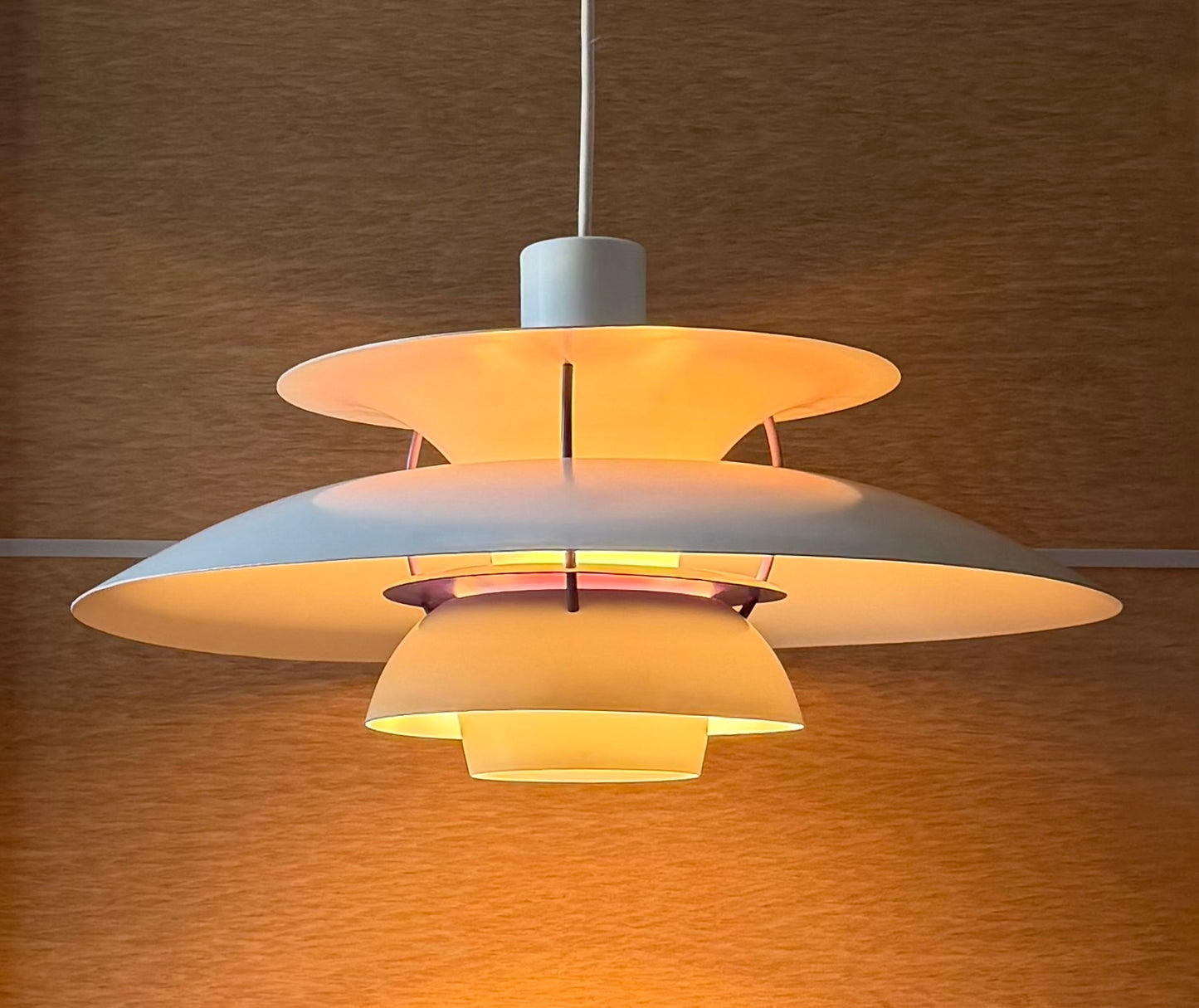 Original PH 5 pendant lamp. Poul Henningsen for Louis Poulsen