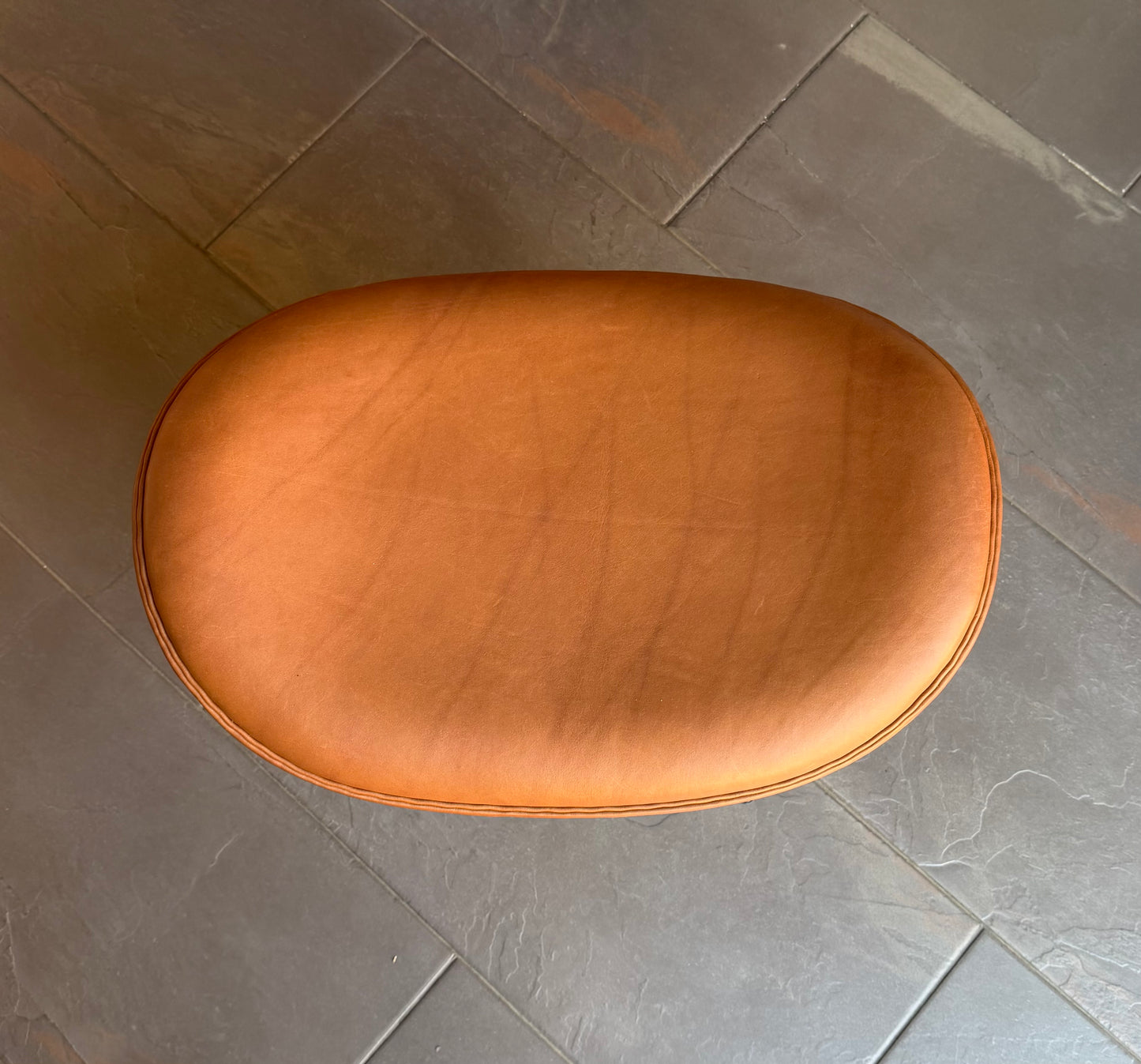 Egg Lounge Chair with foot stool. Arne Jacobsen for Fritz Hansen