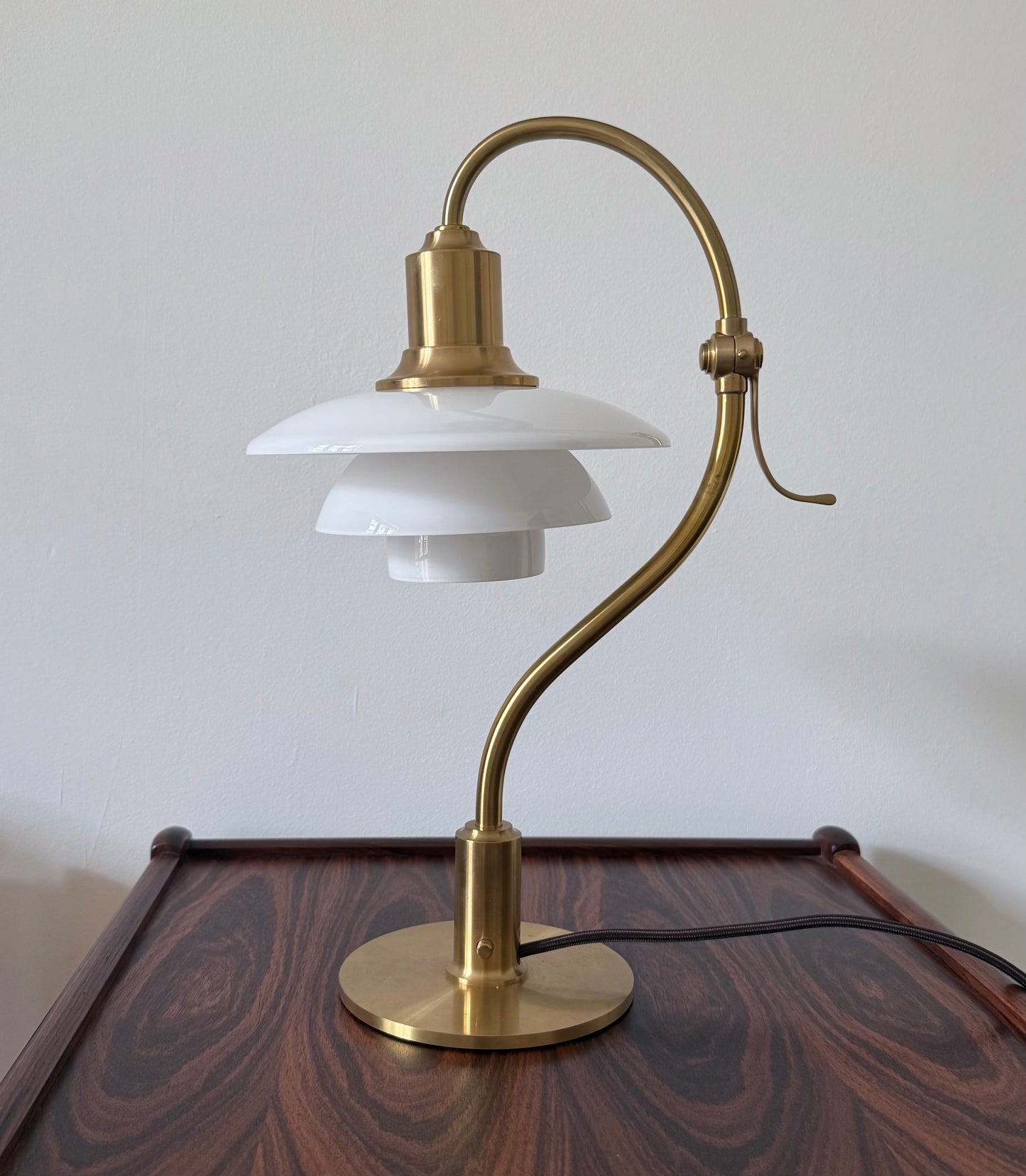 Original PH 2/2 ‘Question Mark’ table lamp. Poul Henningsen for Louis Poulsen