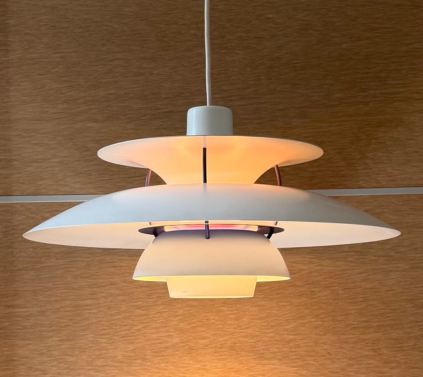 Original PH 5 pendant lamp. Poul Henningsen for Louis Poulsen