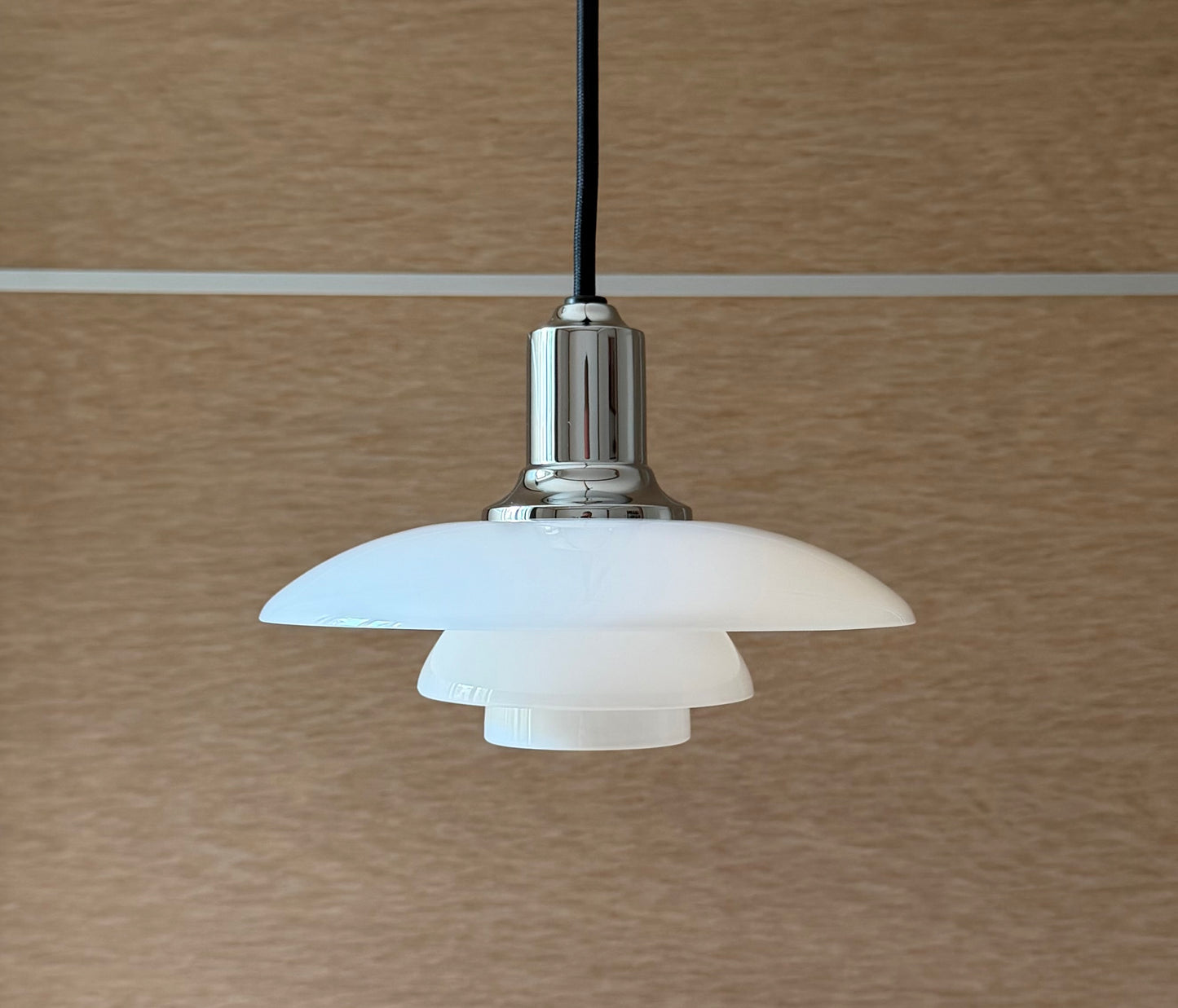 Original PH 2/1 pendant lamp. Poul Henningsen for Louis Poulsen