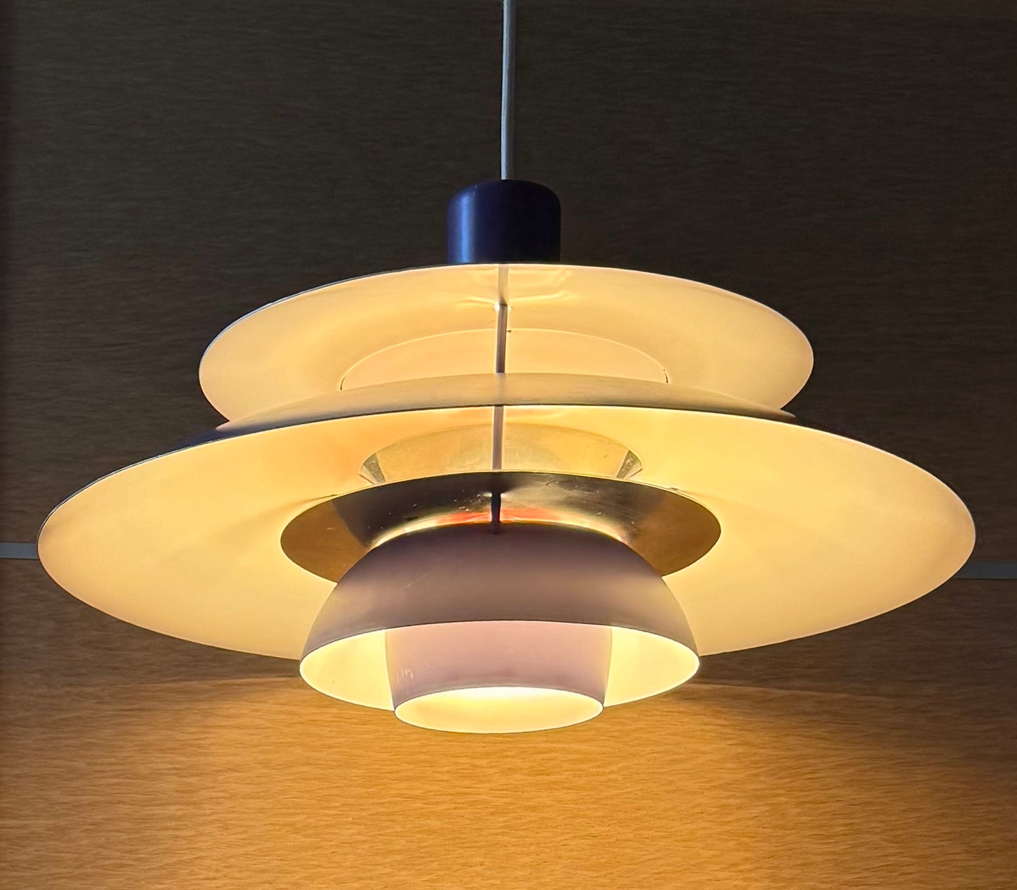 Original PH 5 pendant lamp. Poul Henningsen for Louis Poulsen