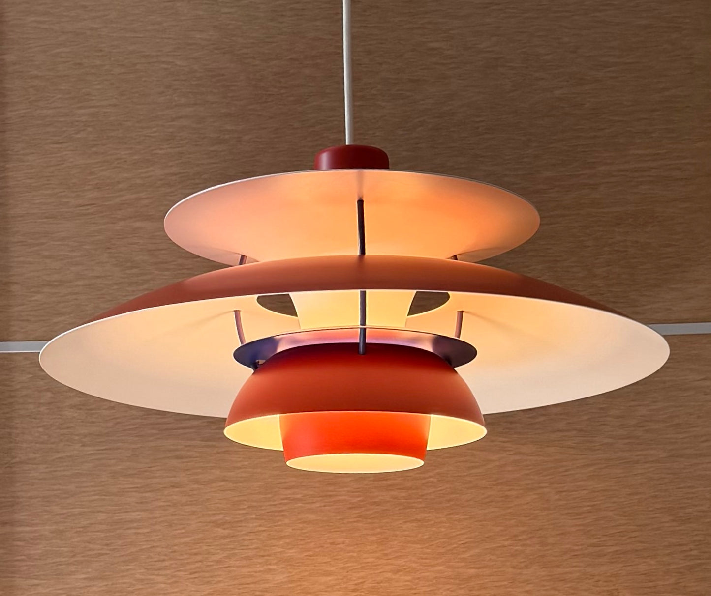 Original PH 5 pendant lamp. Poul Henningsen for Louis Poulsen