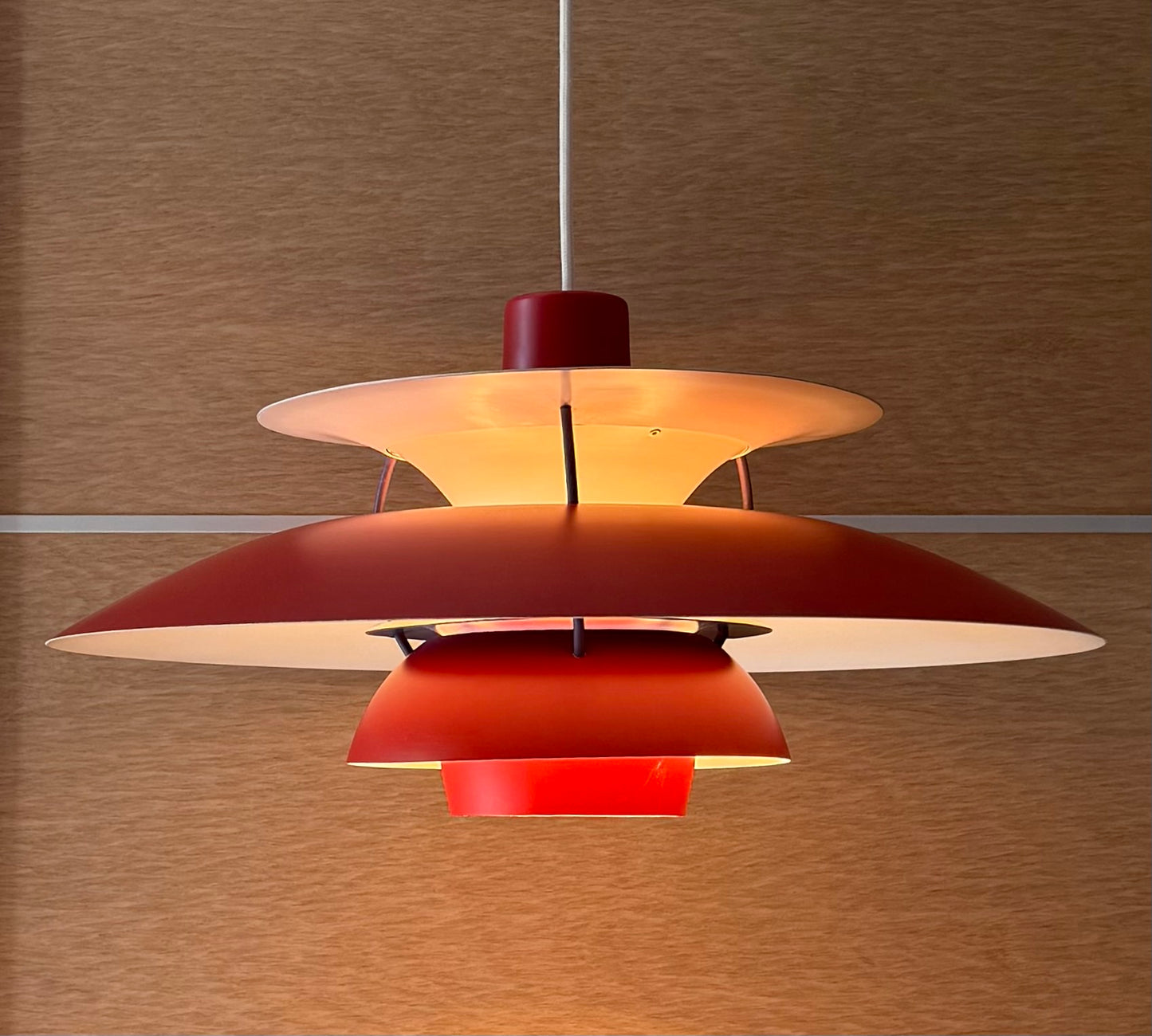 Original PH 5 pendant lamp. Poul Henningsen for Louis Poulsen