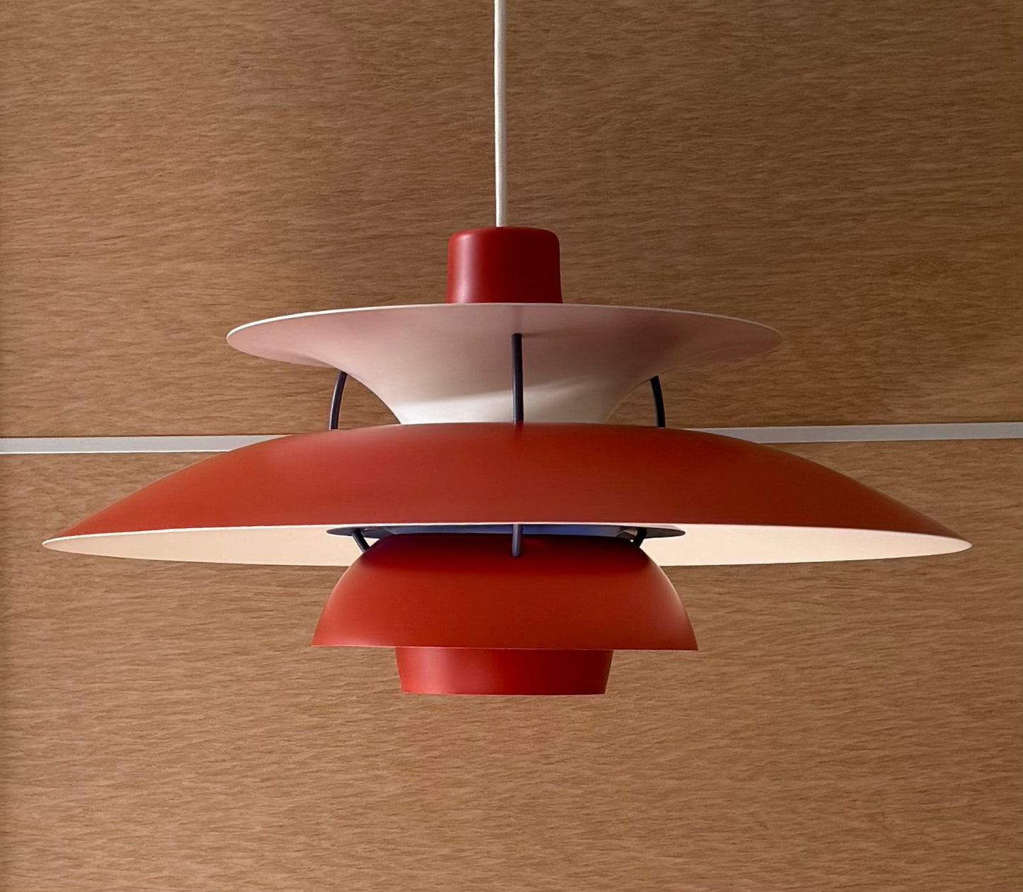 Original PH 5 pendant lamp. Poul Henningsen for Louis Poulsen