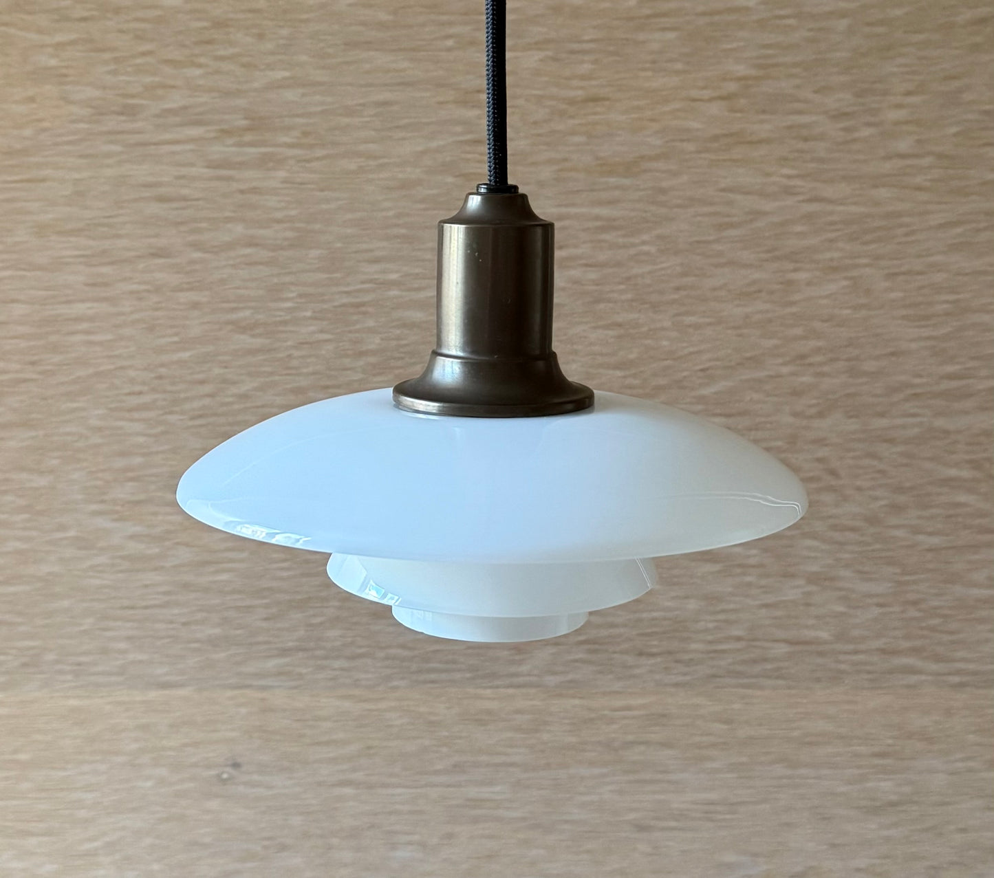 Original PH 2/1 pendant lamp. Poul Henningsen for Louis Poulsen