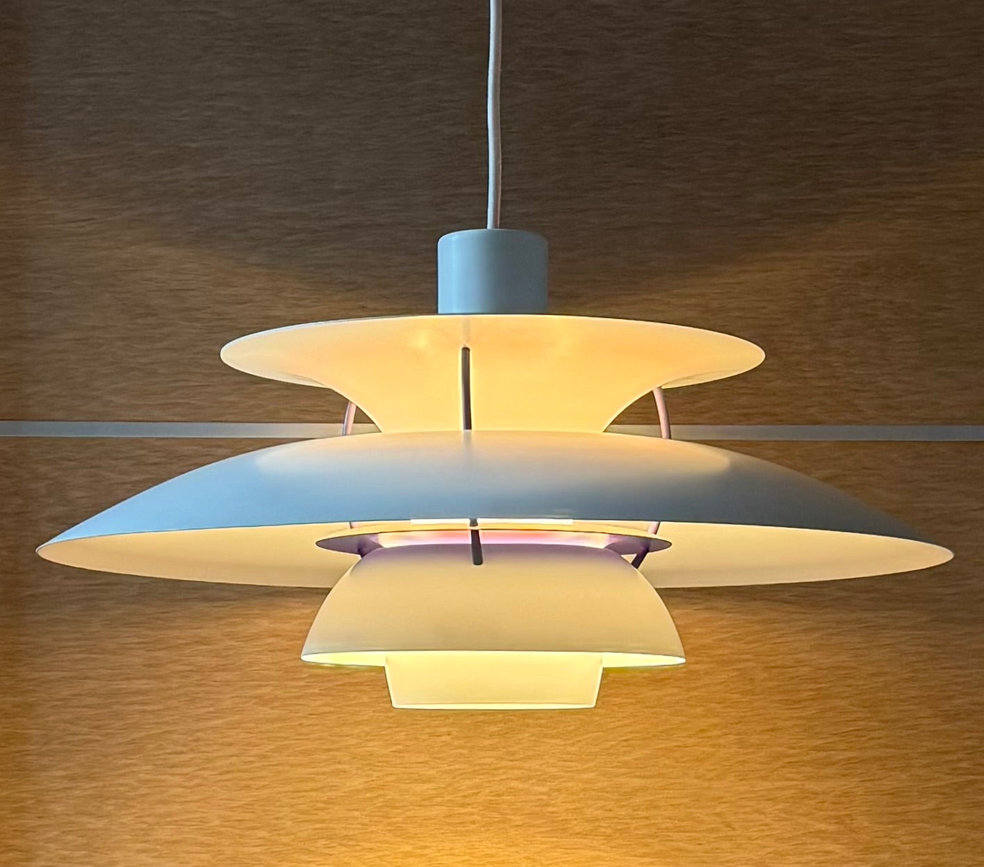 Original PH 5 pendant lamp. Poul Henningsen for Louis Poulsen