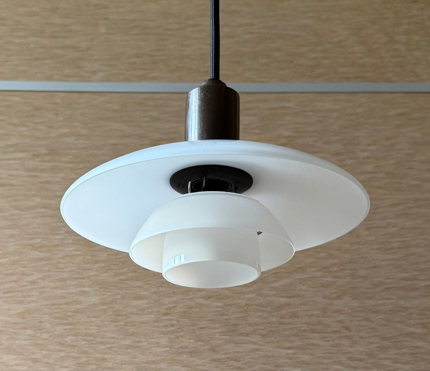 Original PH 2/1 pendant lamp. Poul Henningsen for Louis Poulsen