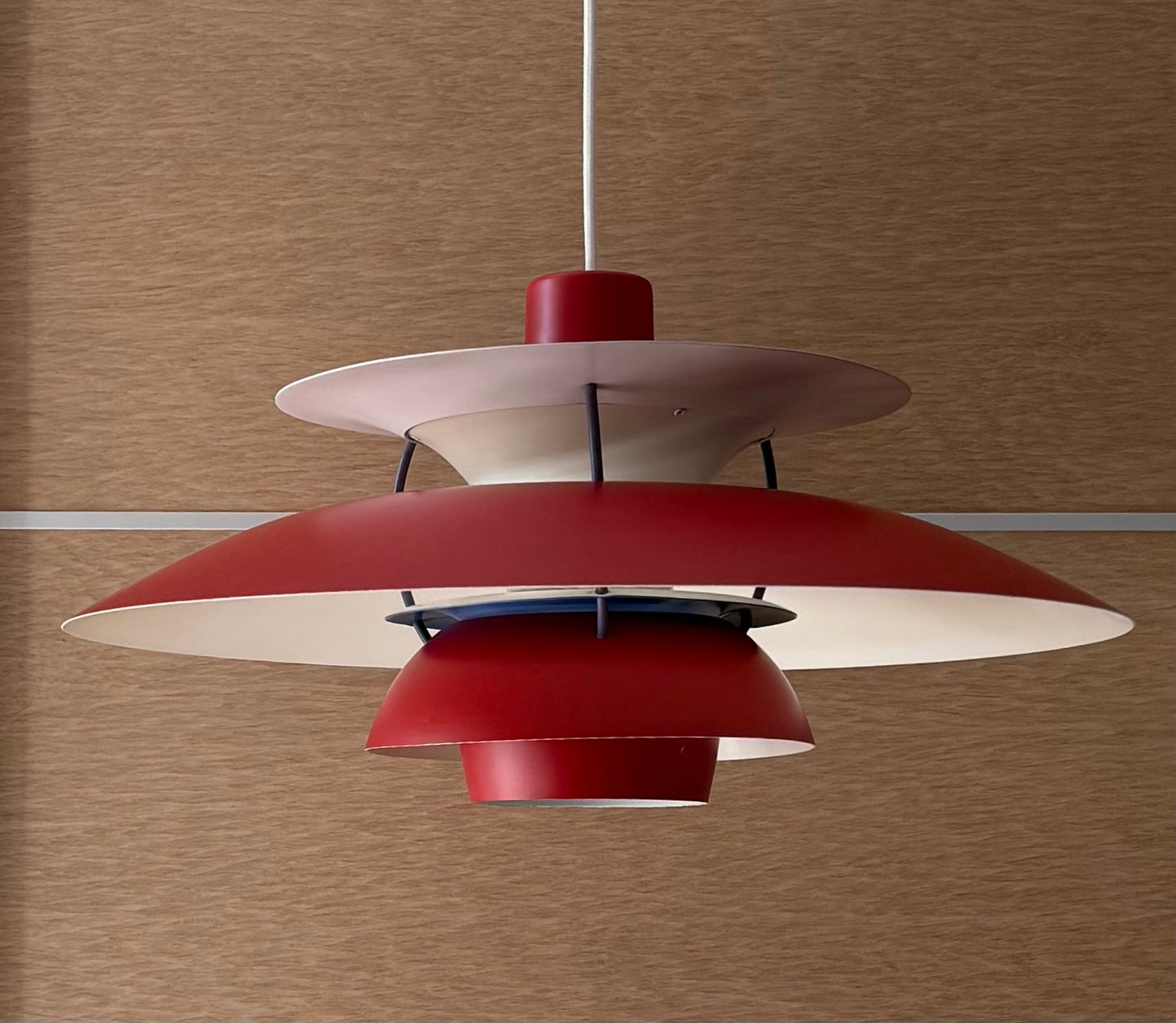 Original PH 5 pendant lamp. Poul Henningsen for Louis Poulsen
