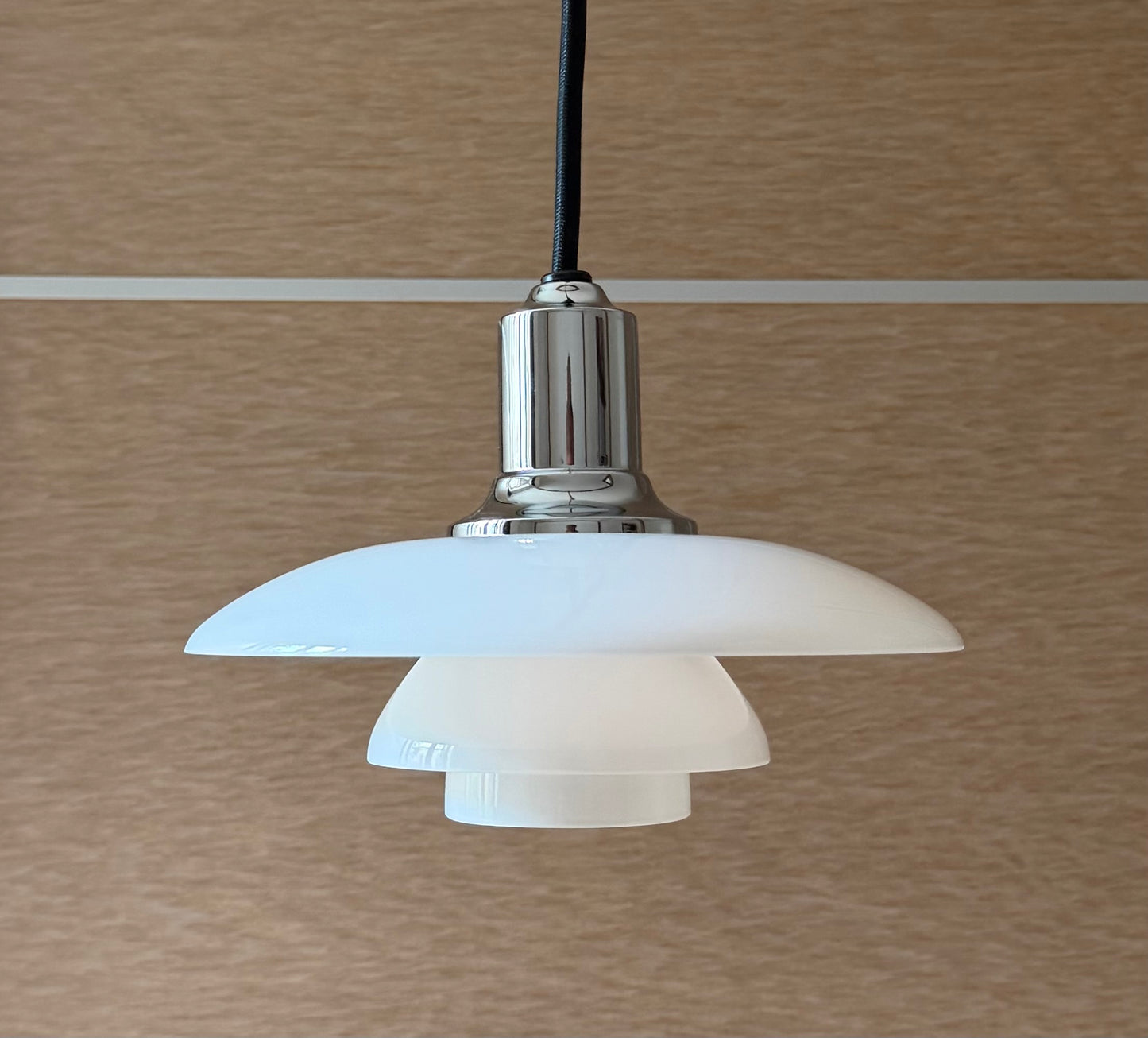 Original PH 2/1 pendant lamp. Poul Henningsen for Louis Poulsen