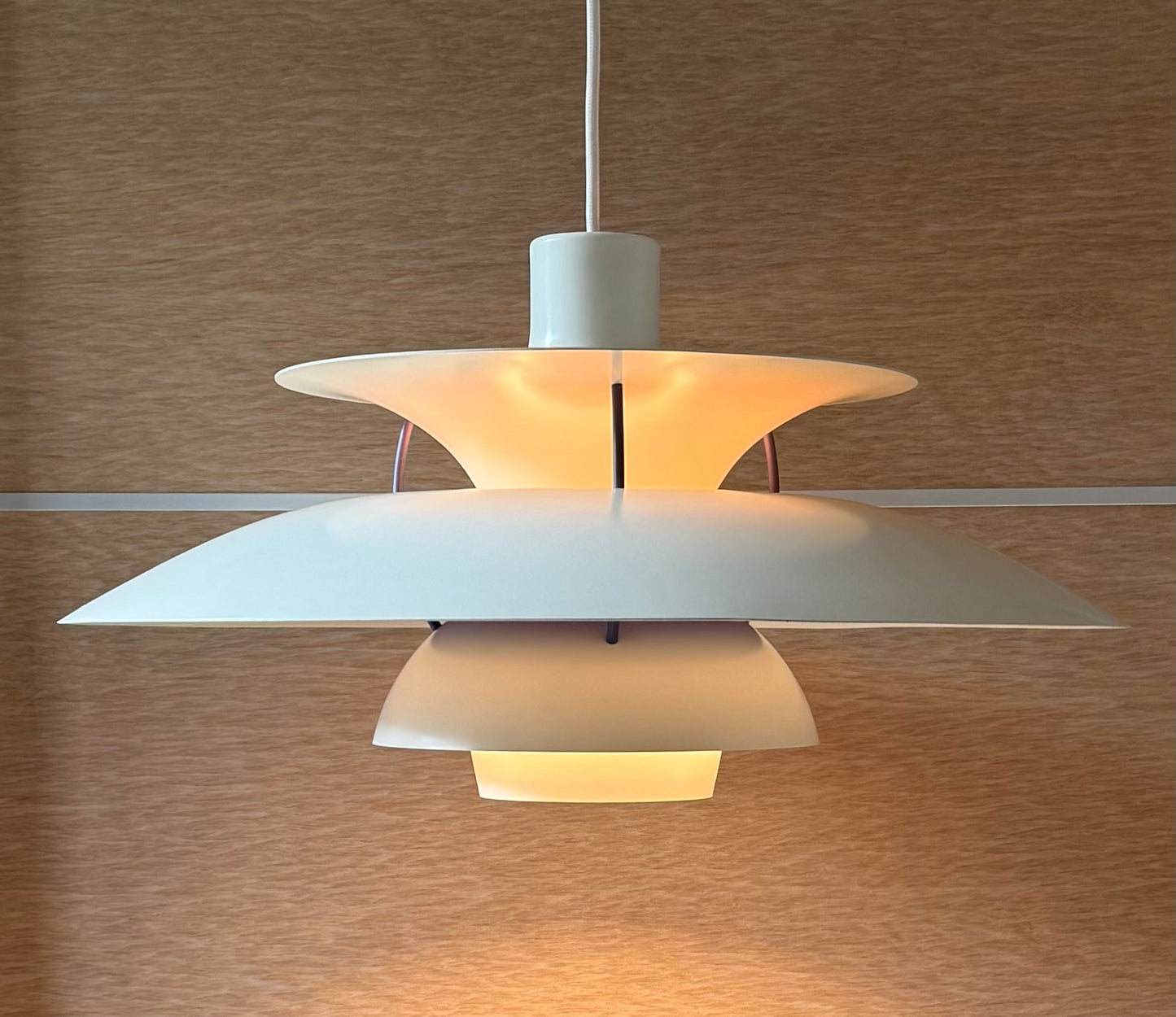 Original PH 5 pendant lamp. Poul Henningsen for Louis Poulsen