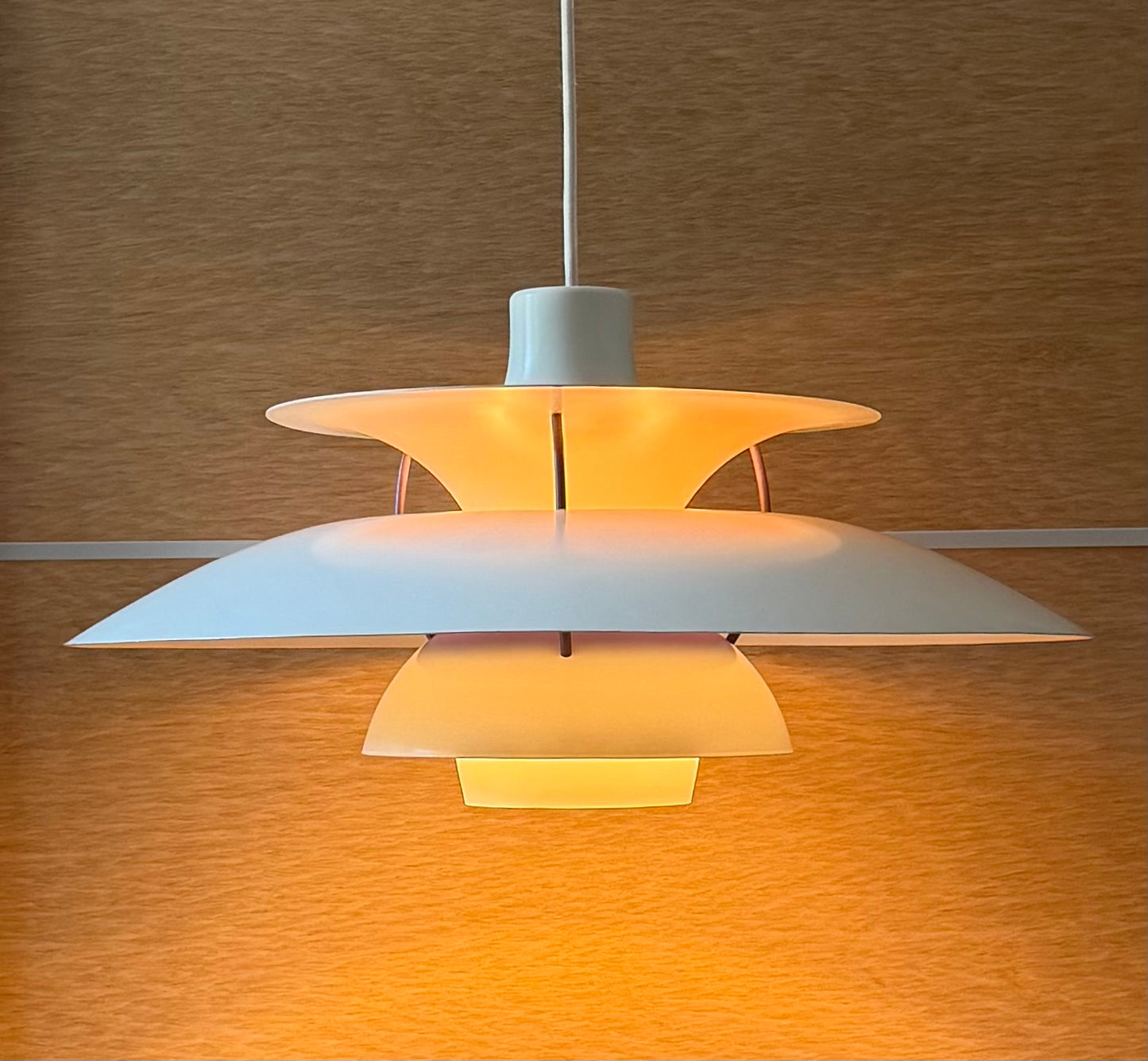 Original PH 5 pendant lamp. Poul Henningsen for Louis Poulsen