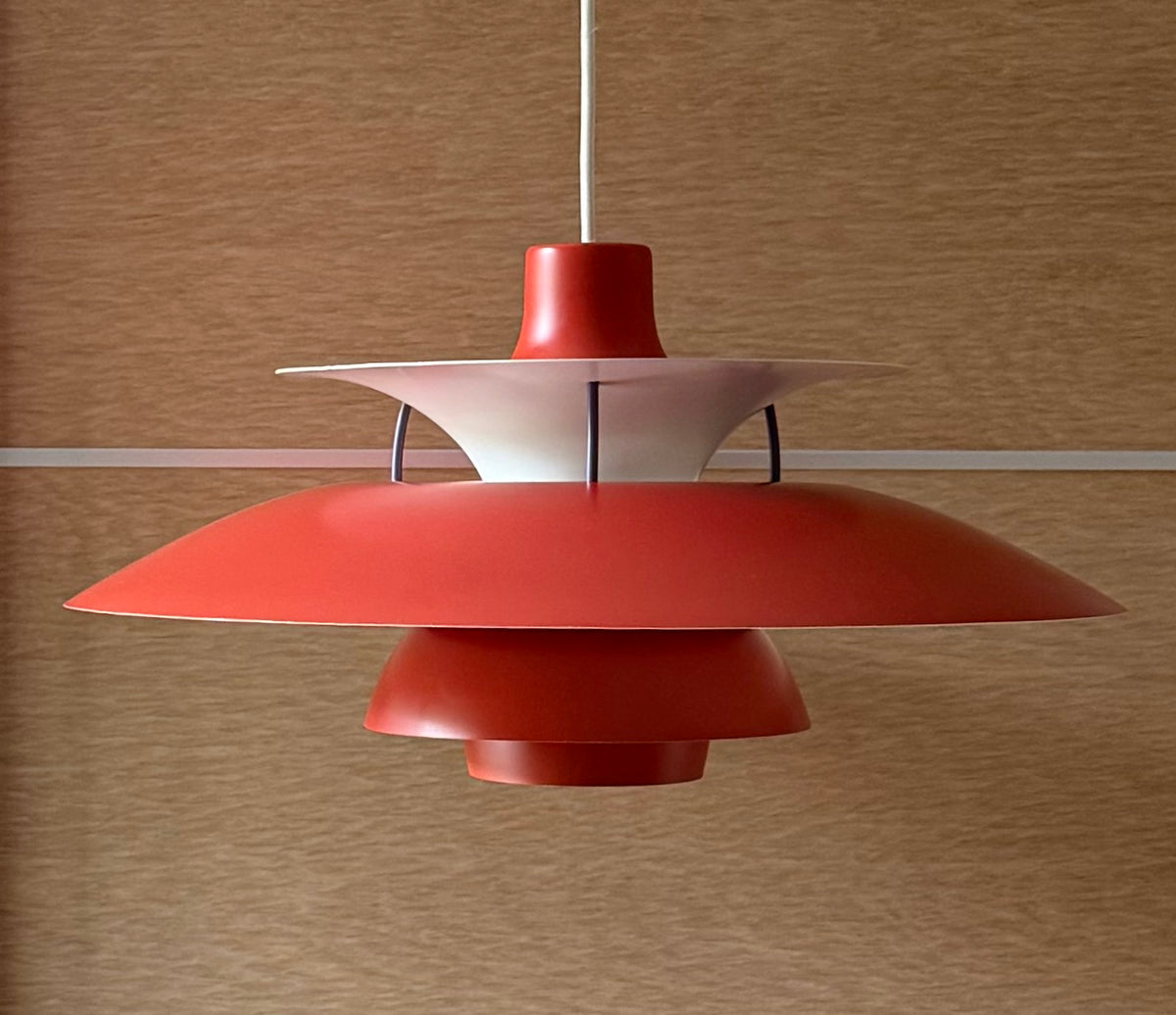 Original PH 5 pendant lamp. Poul Henningsen for Louis Poulsen