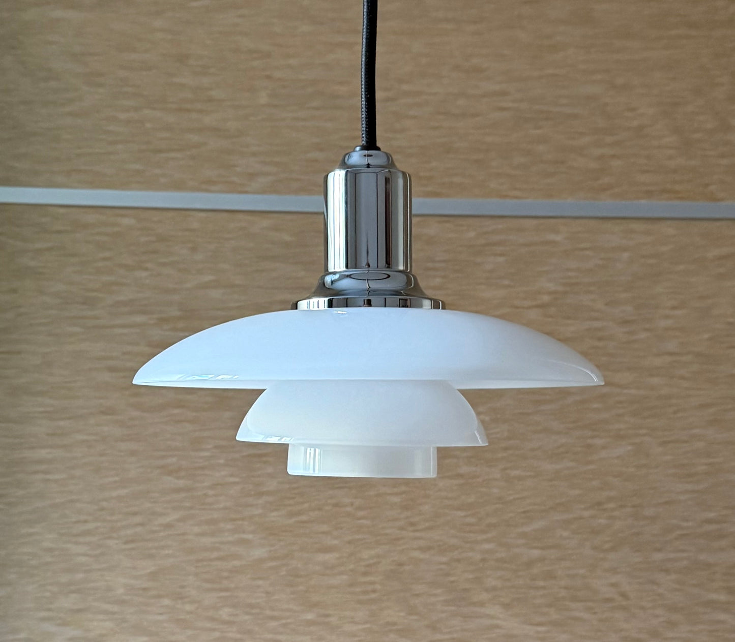 Original PH 2/1 pendant lamp. Poul Henningsen for Louis Poulsen