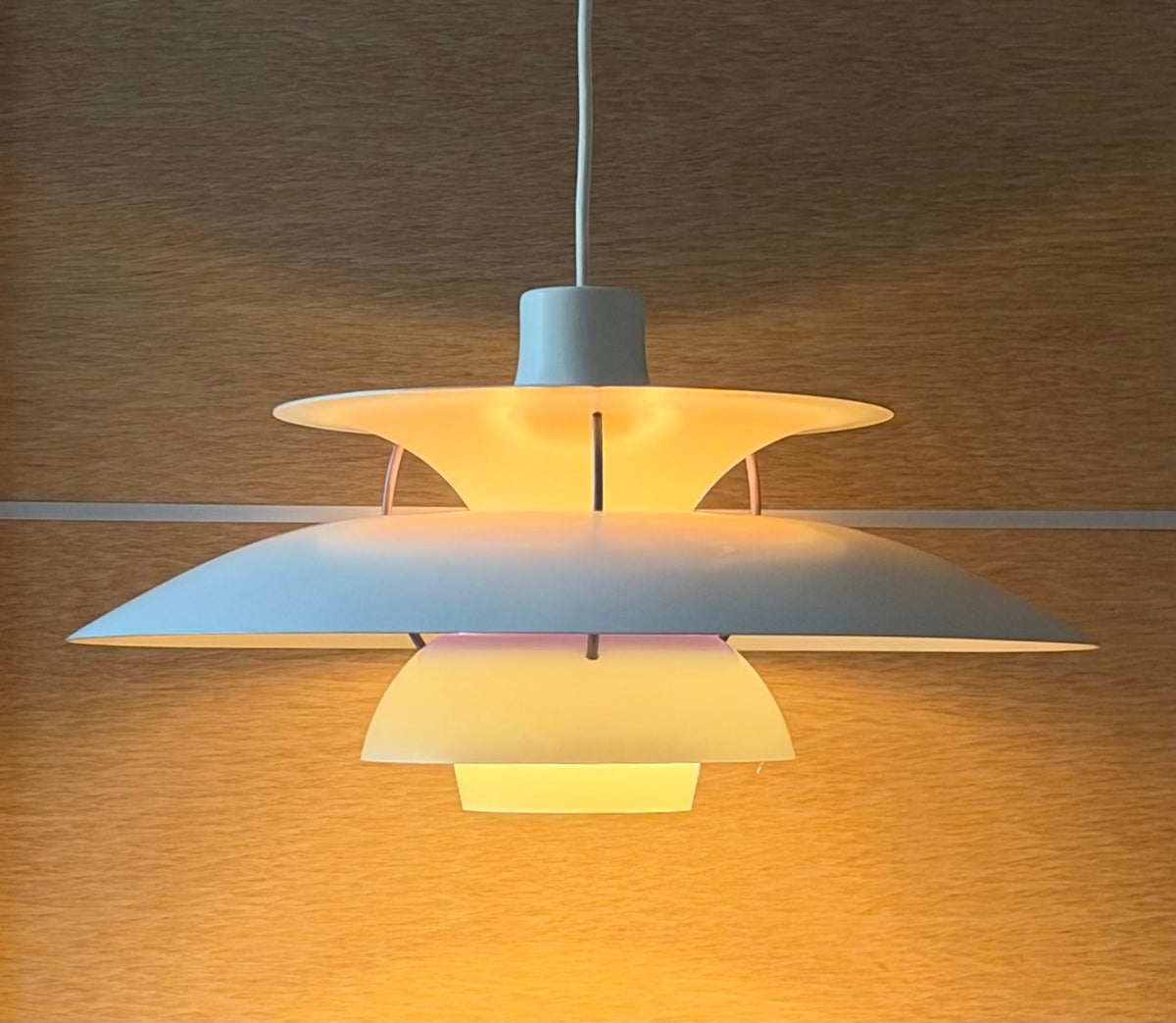 Original PH 5 pendant lamp. Poul Henningsen for Louis Poulsen