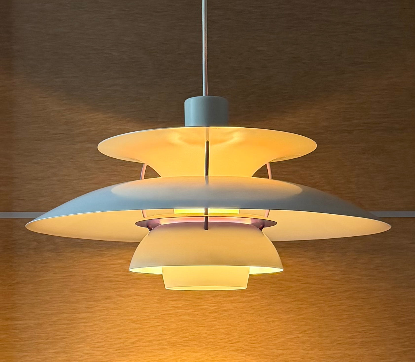 Original PH 5 pendant lamp. Poul Henningsen for Louis Poulsen