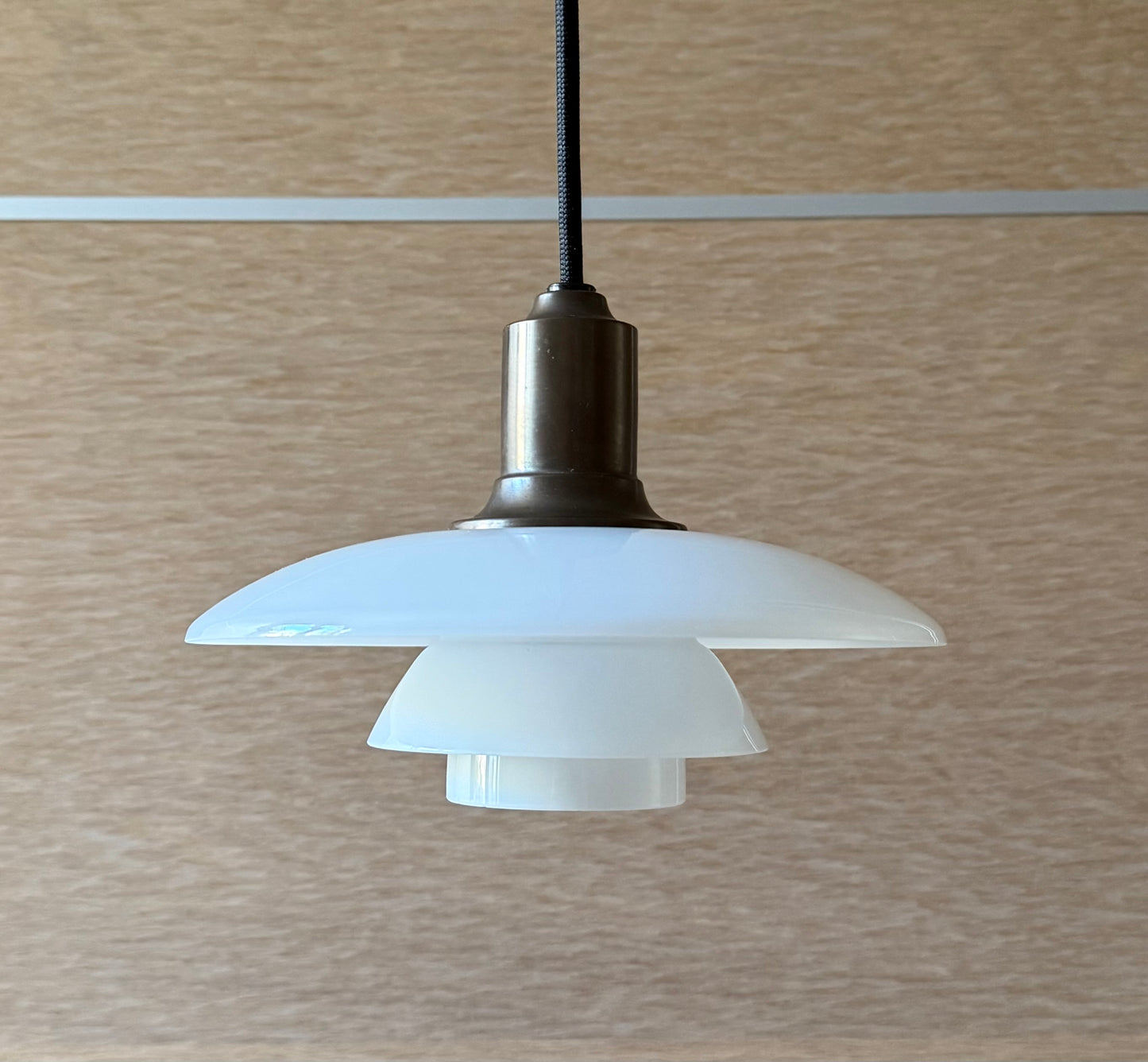 Original PH 2/1 pendant lamp. Poul Henningsen for Louis Poulsen