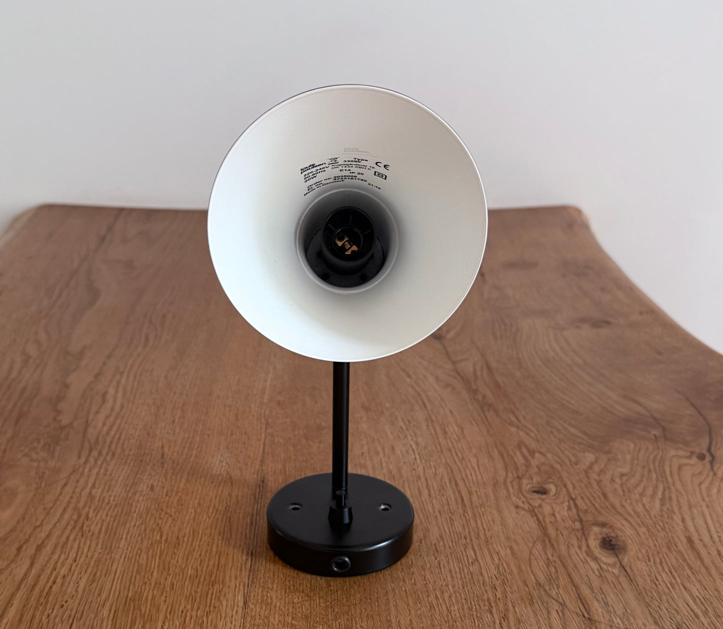 Original AJ wall lamp. Arne Jacobsen for Louis Poulsen