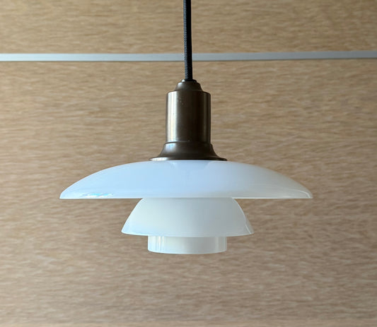 Original PH 2/1 pendant lamp. Poul Henningsen for Louis Poulsen