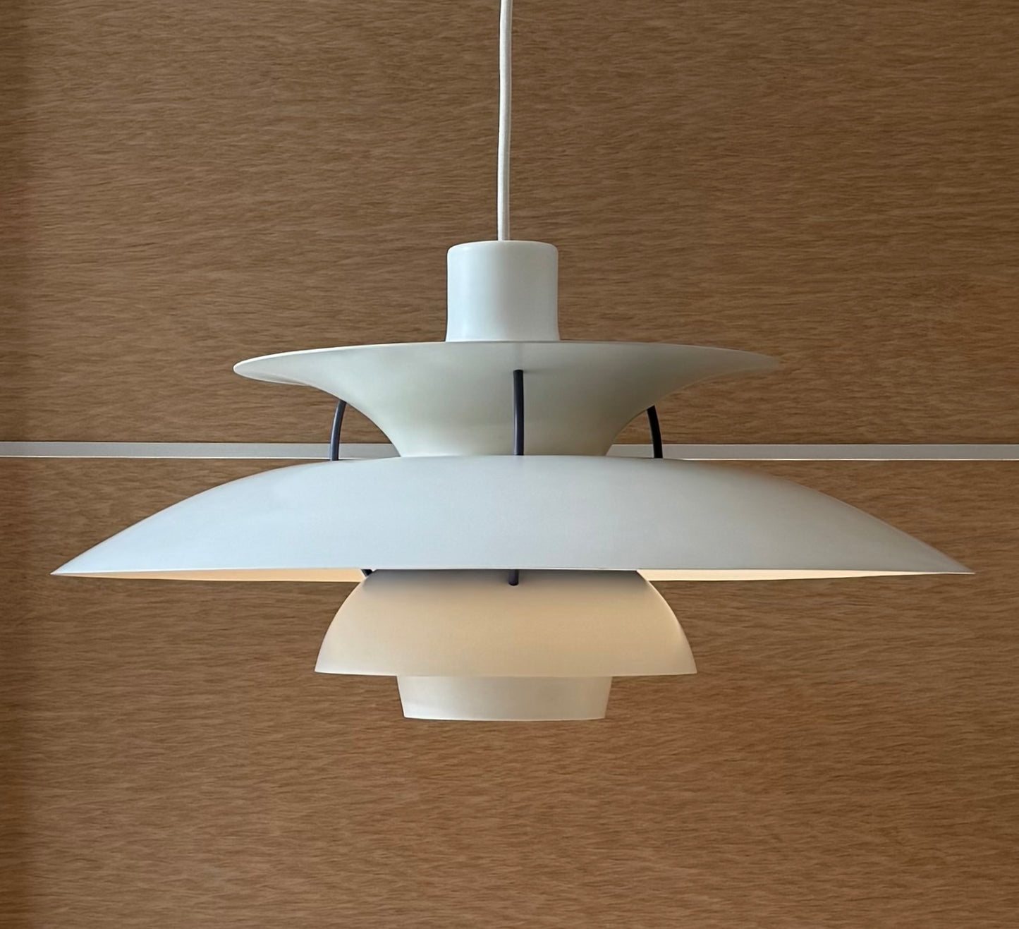 Original PH 5 pendant lamp. Poul Henningsen for Louis Poulsen