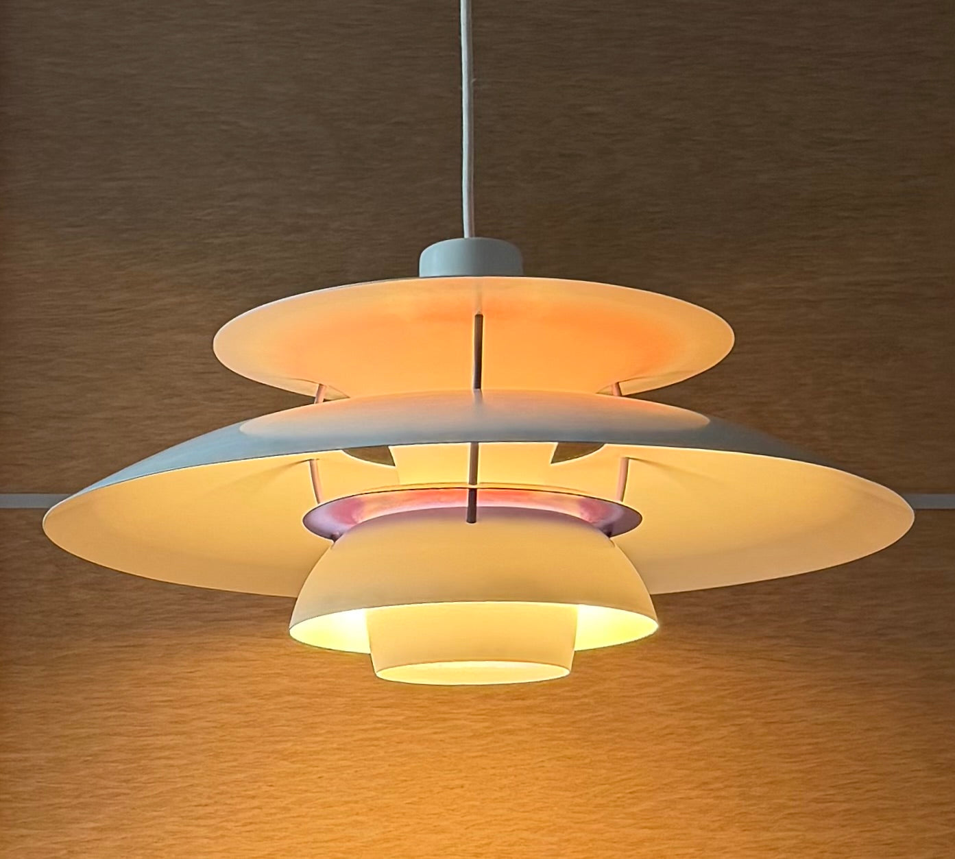 Original PH 5 pendant lamp. Poul Henningsen for Louis Poulsen