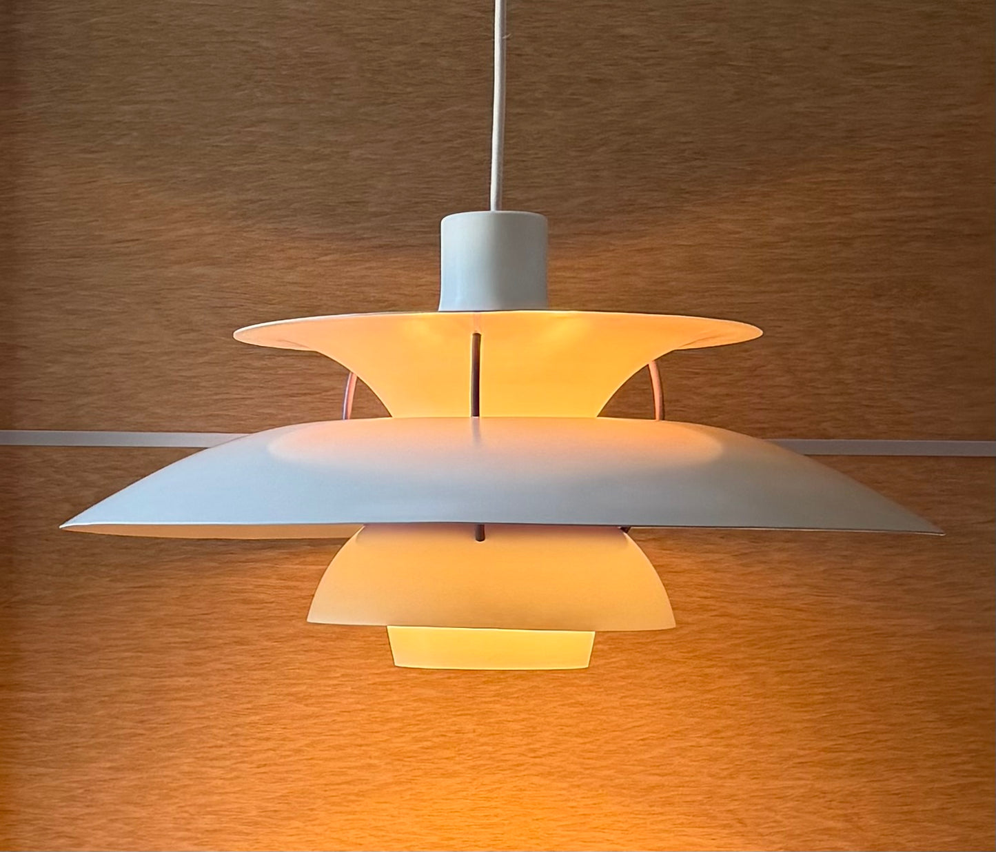 Original PH 5 pendant lamp. Poul Henningsen for Louis Poulsen