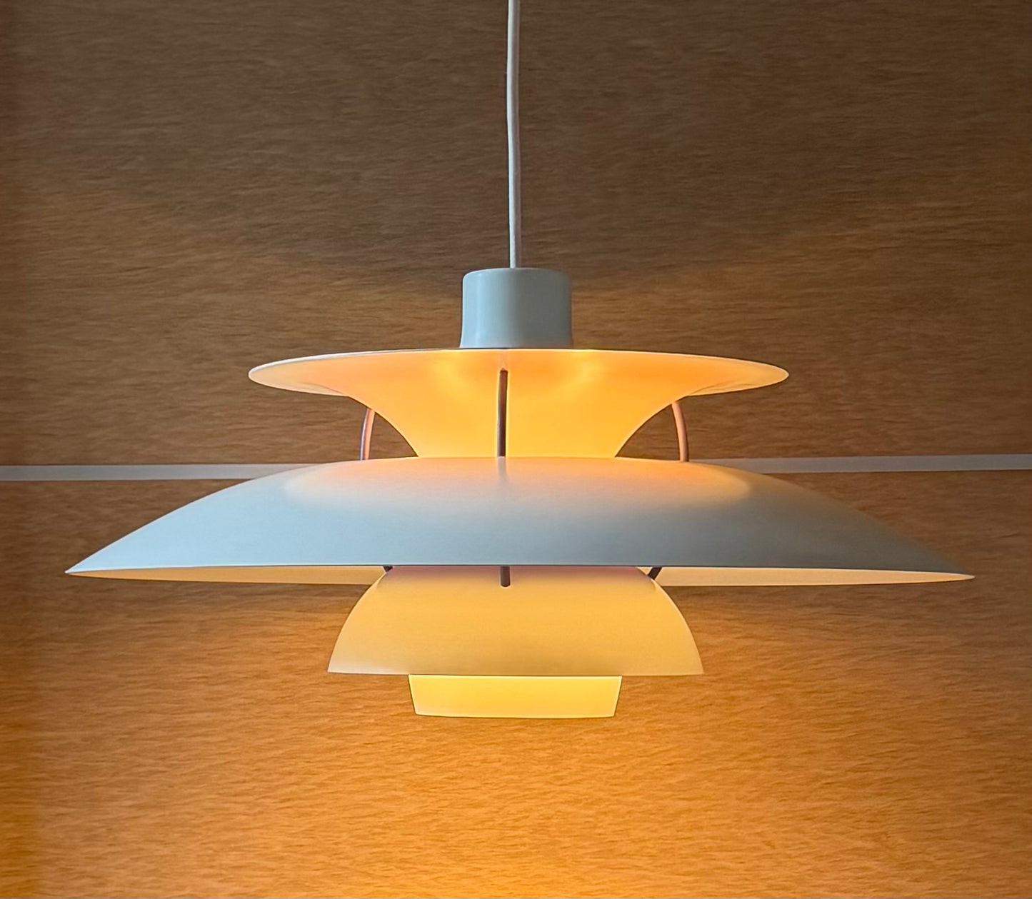 Original PH 5 pendant lamp. Poul Henningsen for Louis Poulsen