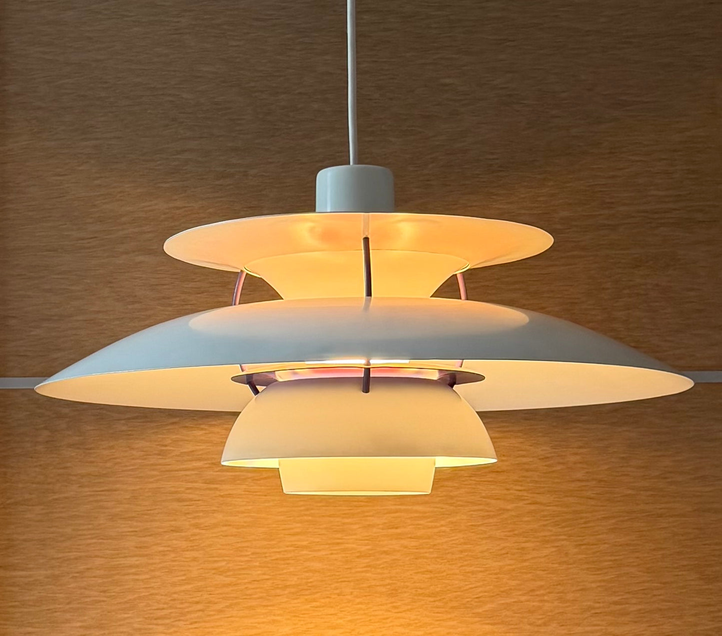 Original PH 5 pendant lamp. Poul Henningsen for Louis Poulsen