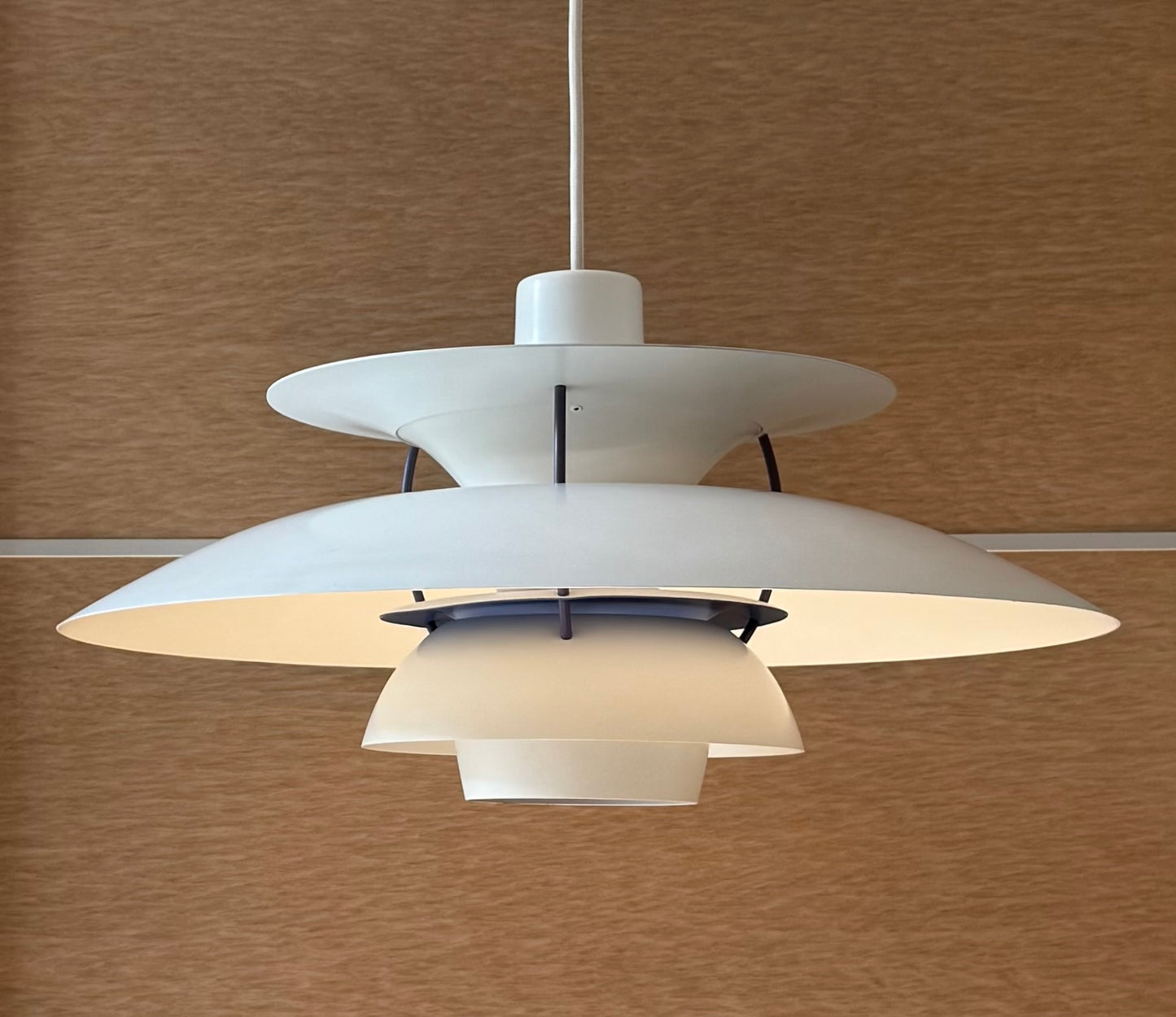 Original PH 5 pendant lamp. Poul Henningsen for Louis Poulsen