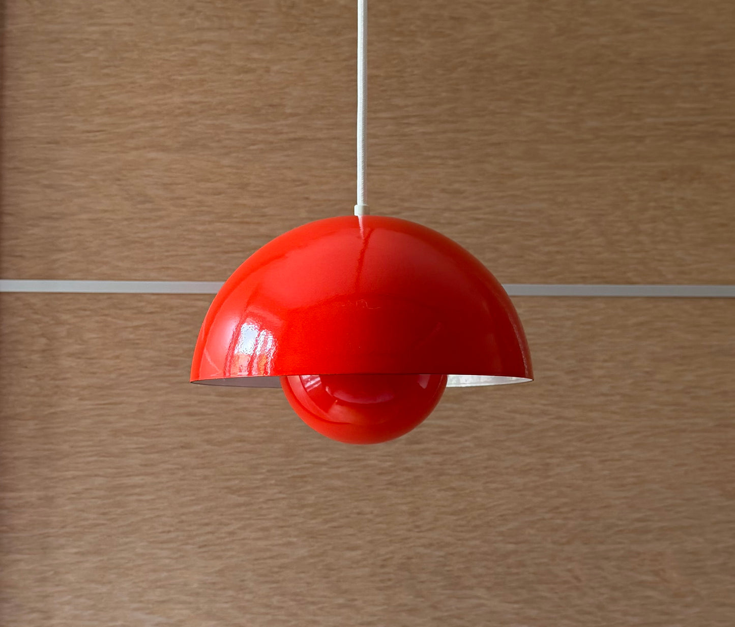 Original Flowerpot VP1 pendant lamp. Verner Panton for Louis Poulsen