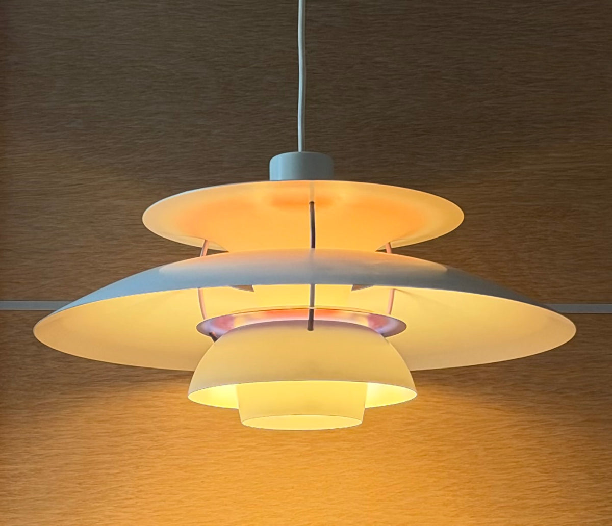 Original PH 5 pendant lamp. Poul Henningsen for Louis Poulsen