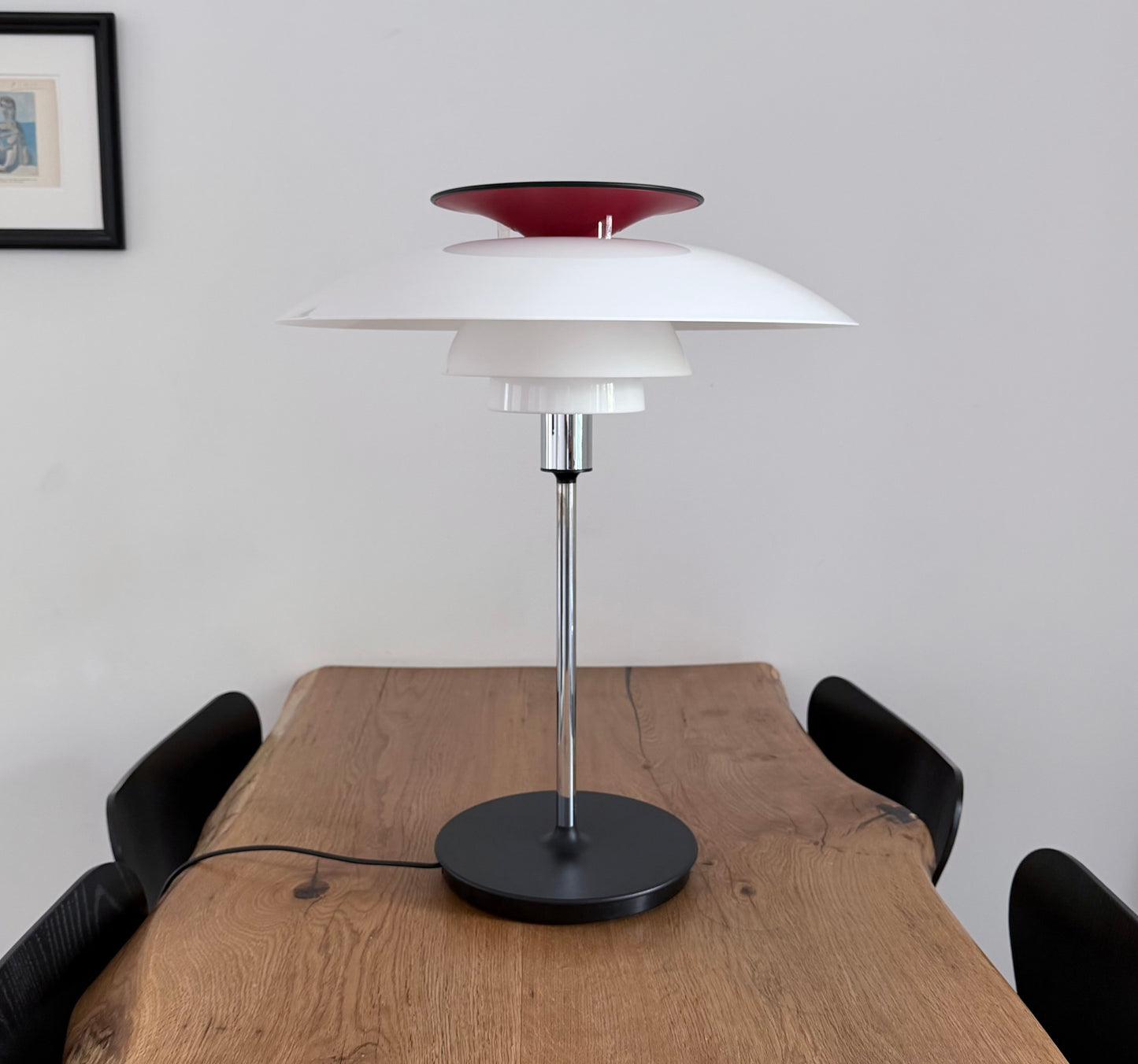 Original PH 80 table lamp. Poul Henningsen for Louis Poulsen