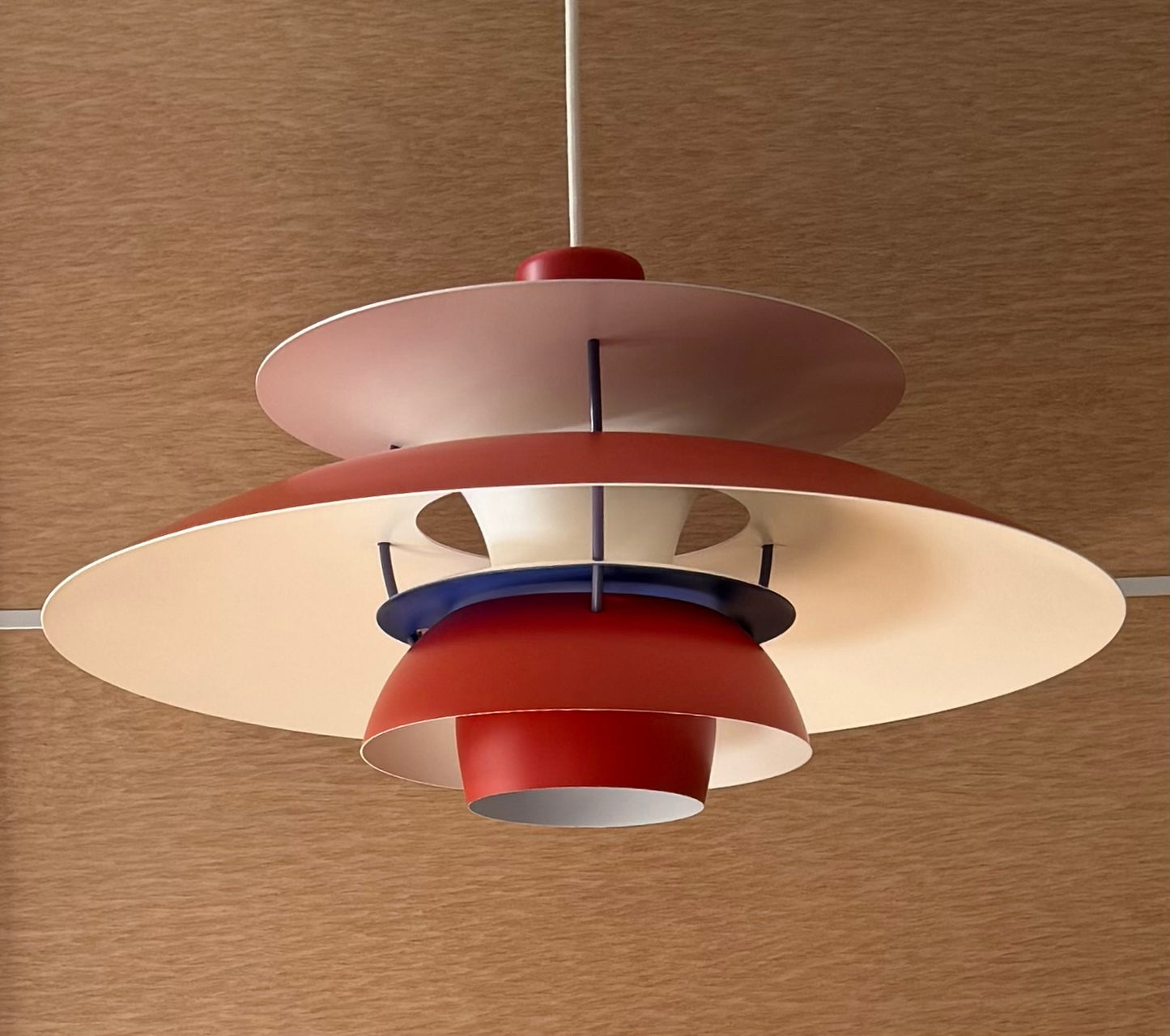 Original PH 5 pendant lamp. Poul Henningsen for Louis Poulsen