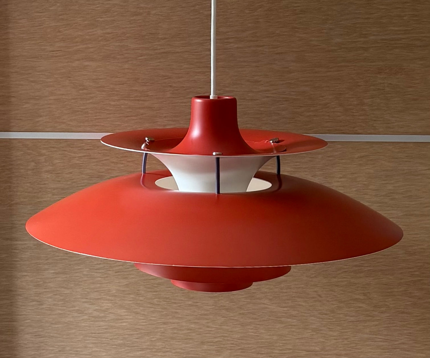 Original PH 5 pendant lamp. Poul Henningsen for Louis Poulsen