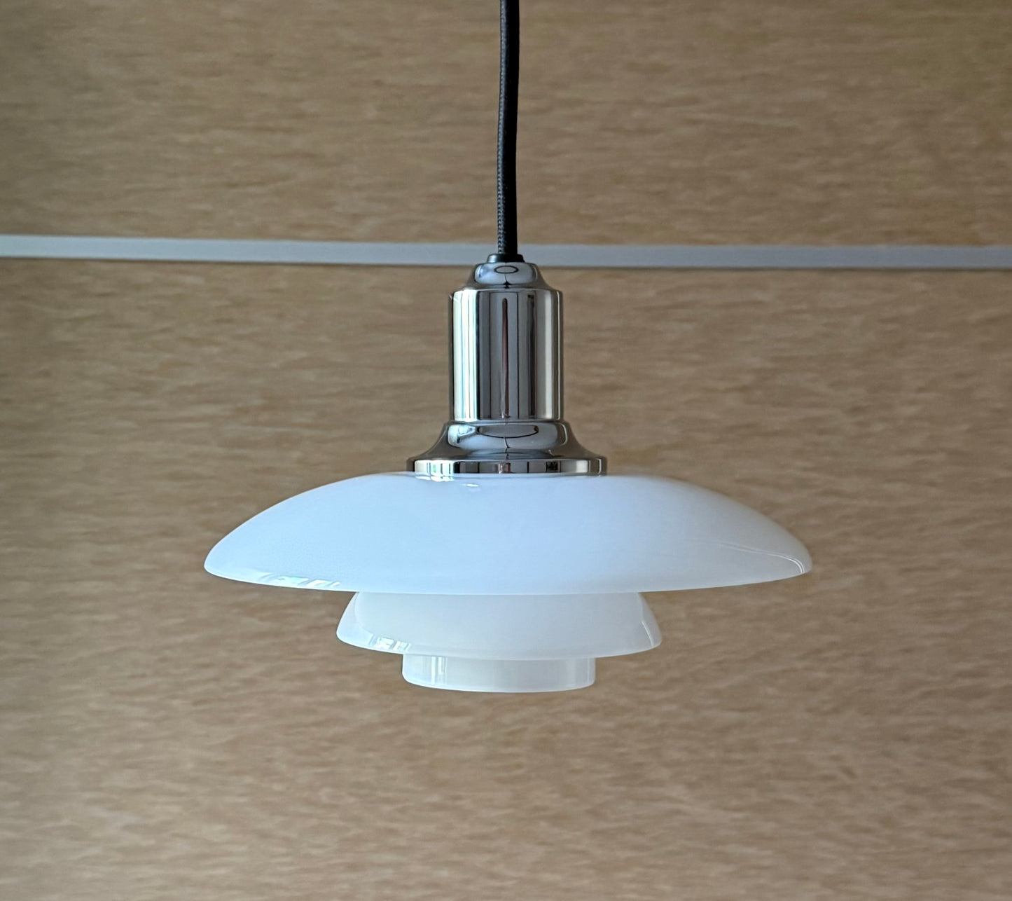 Original PH 2/1 pendant lamp. Poul Henningsen for Louis Poulsen