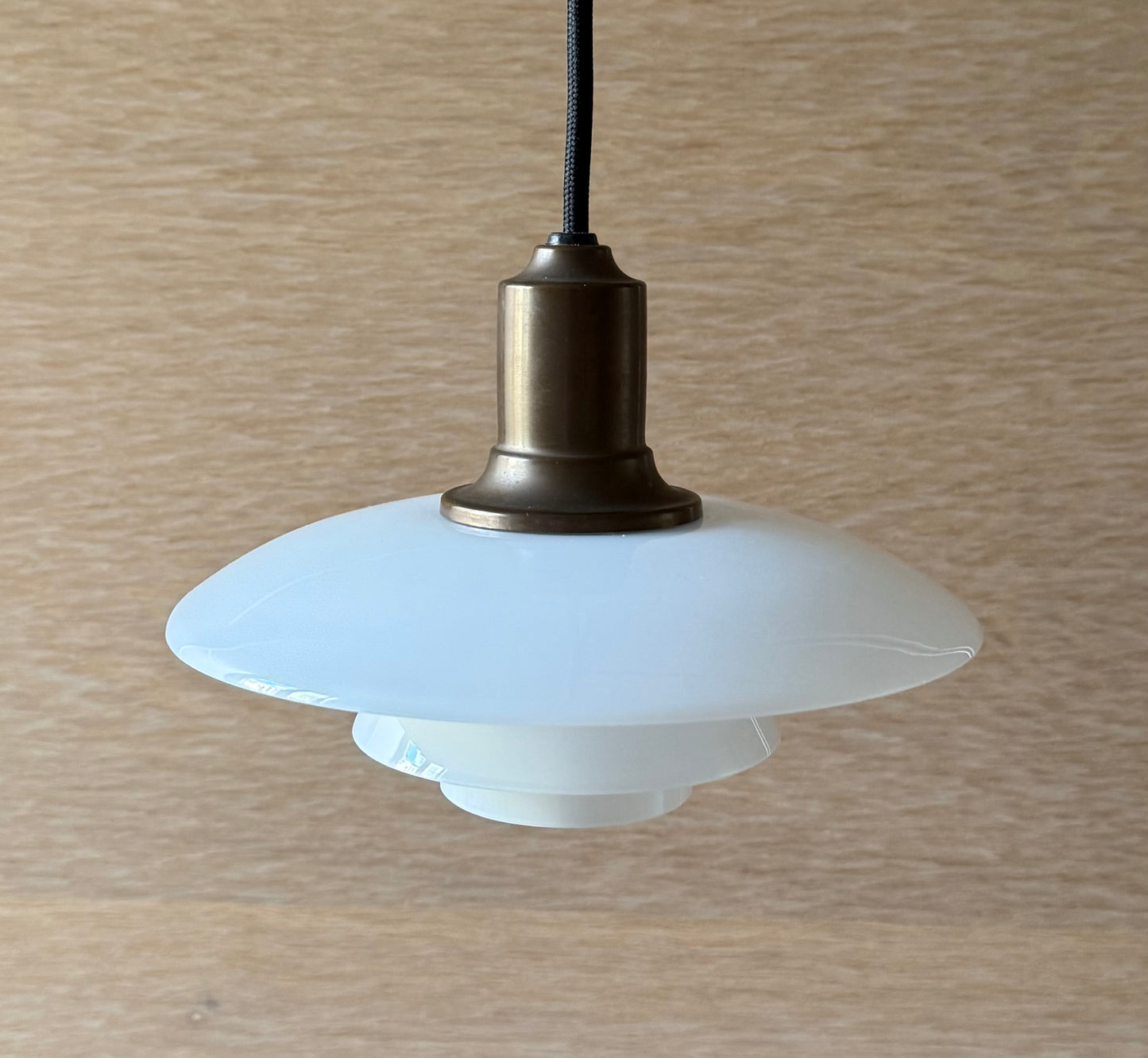 Original PH 2/1 pendant lamp. Poul Henningsen for Louis Poulsen