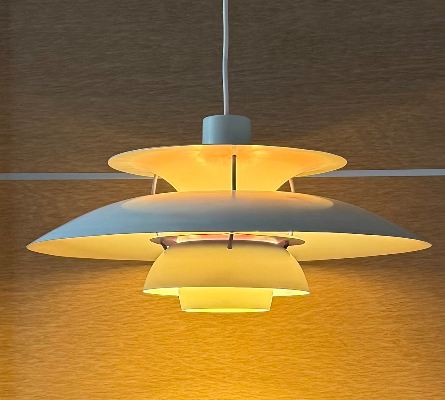 Original PH 5 pendant lamp. Poul Henningsen for Louis Poulsen