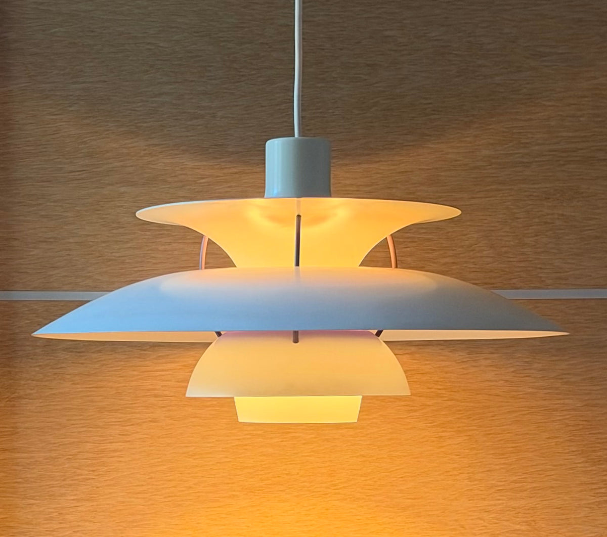Original PH 5 pendant lamp. Poul Henningsen for Louis Poulsen