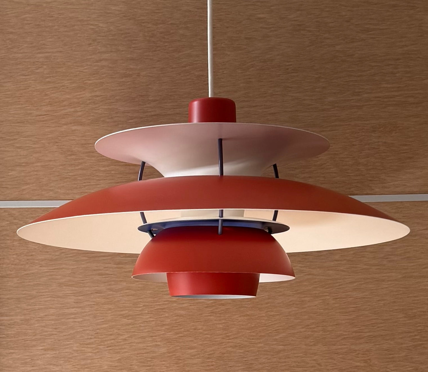 Original PH 5 pendant lamp. Poul Henningsen for Louis Poulsen