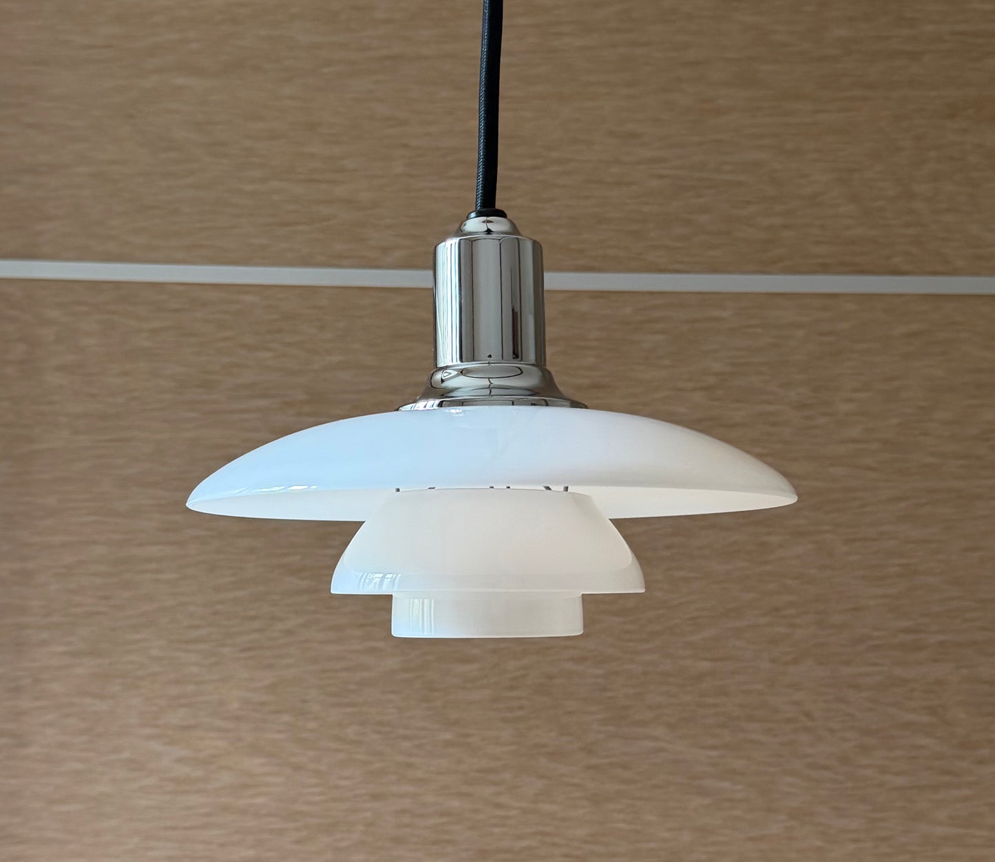 Original PH 2/1 pendant lamp. Poul Henningsen for Louis Poulsen