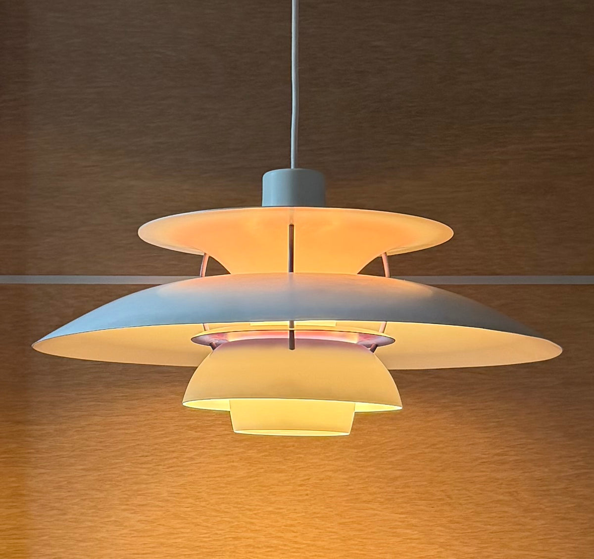 Original PH 5 pendant lamp. Poul Henningsen for Louis Poulsen