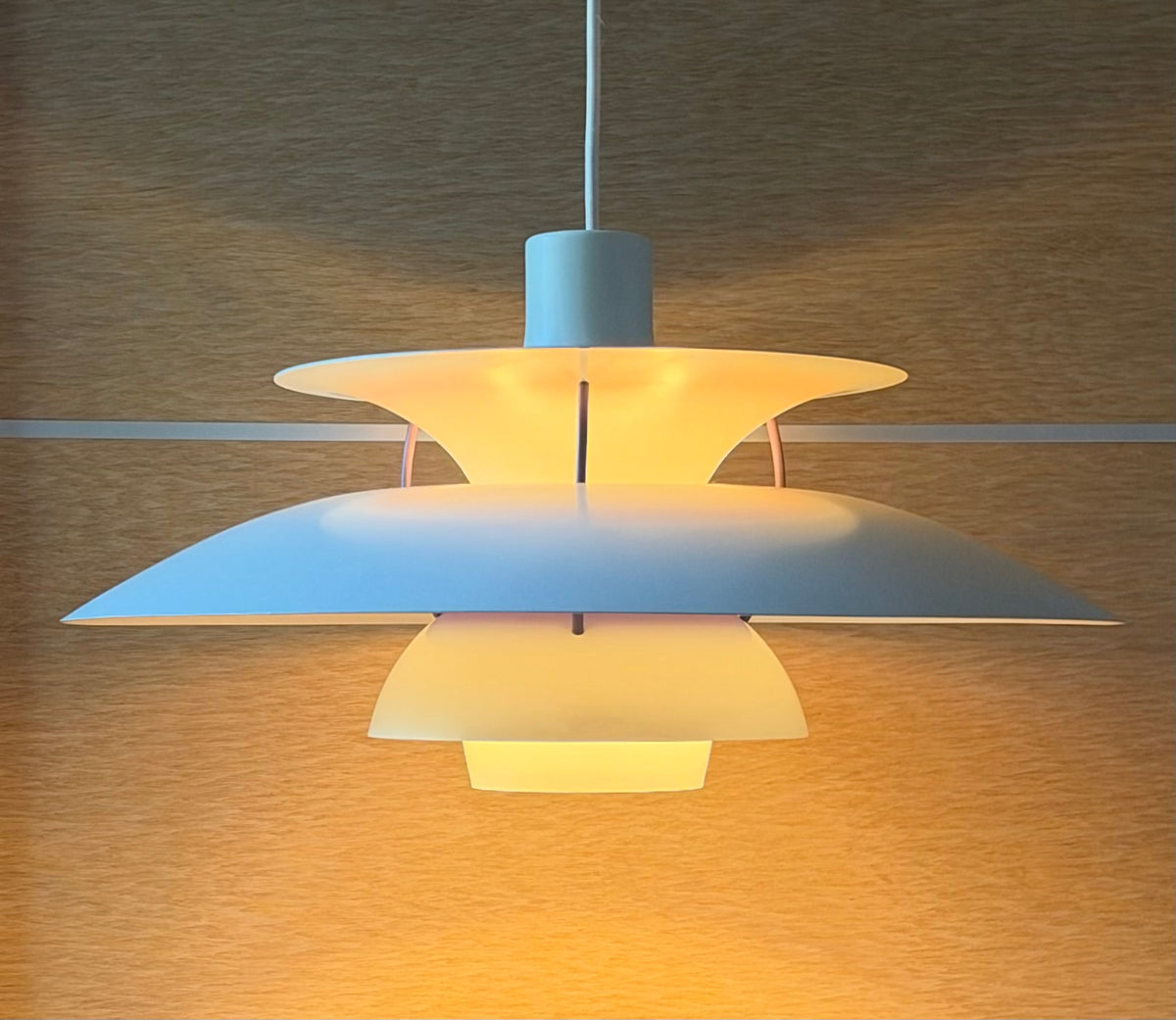 Original PH 5 pendant lamp. Poul Henningsen for Louis Poulsen