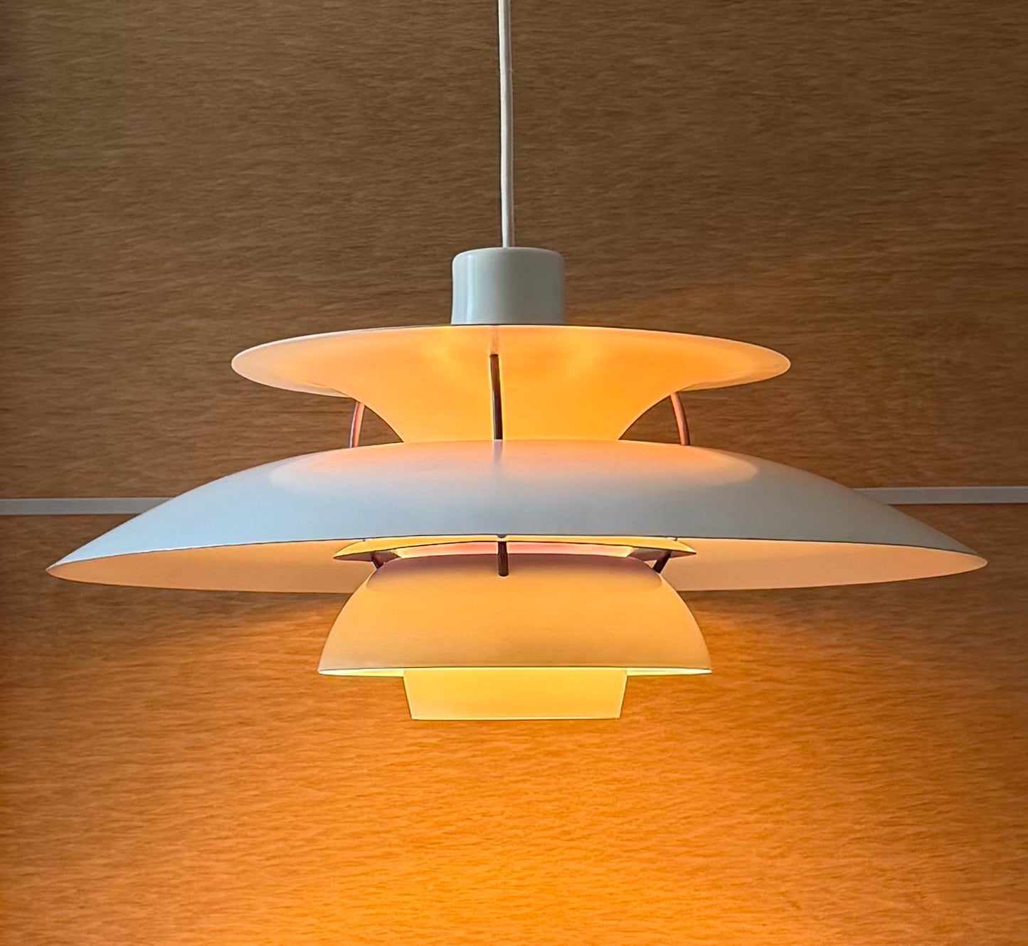 Original PH 5 pendant lamp. Poul Henningsen for Louis Poulsen